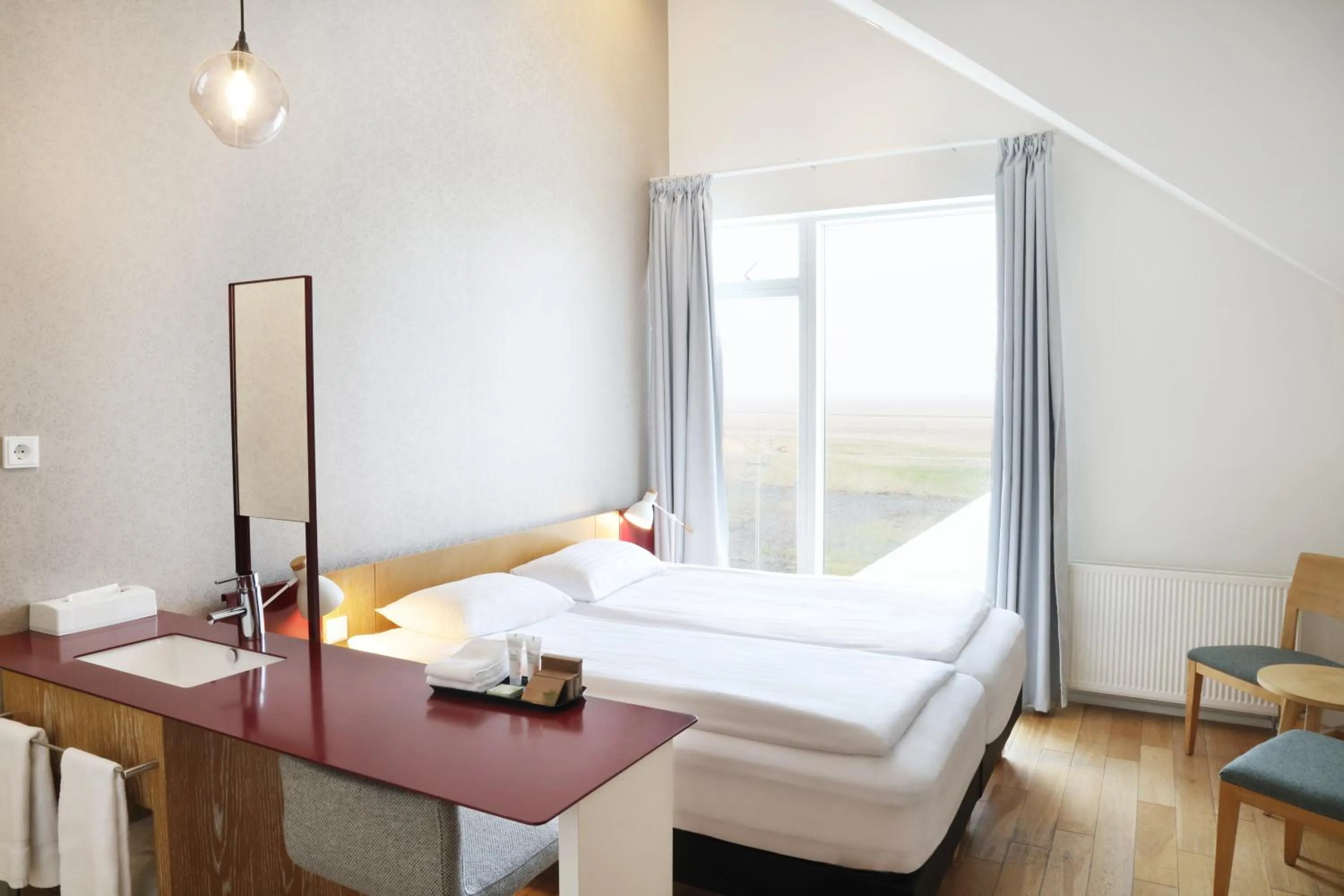 Standard Double or Twin Room with Mountain View in Fosshotel Vatnajökull