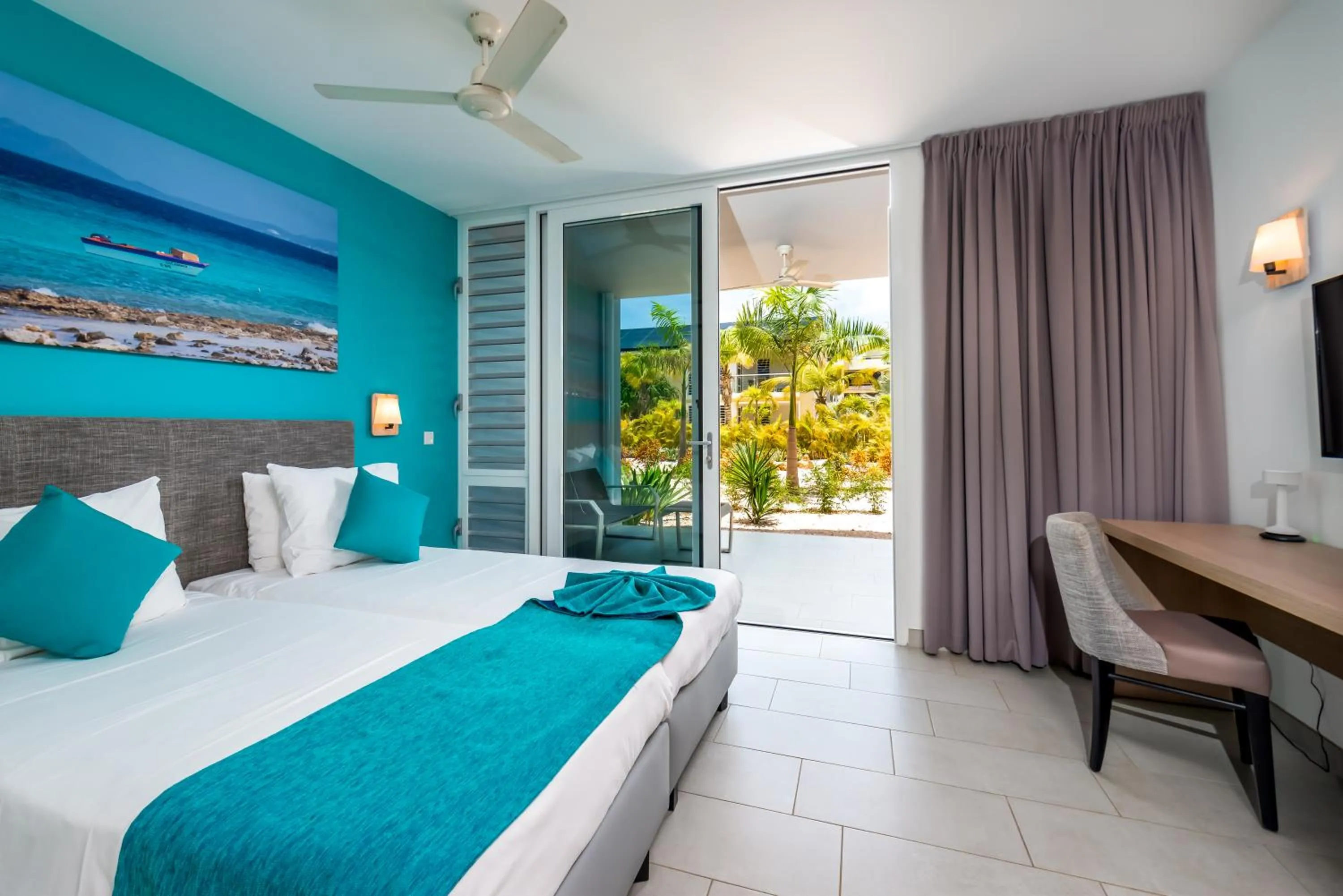 Studio in Delfins Beach Resort Bonaire, Tapestry Collection by Hilton