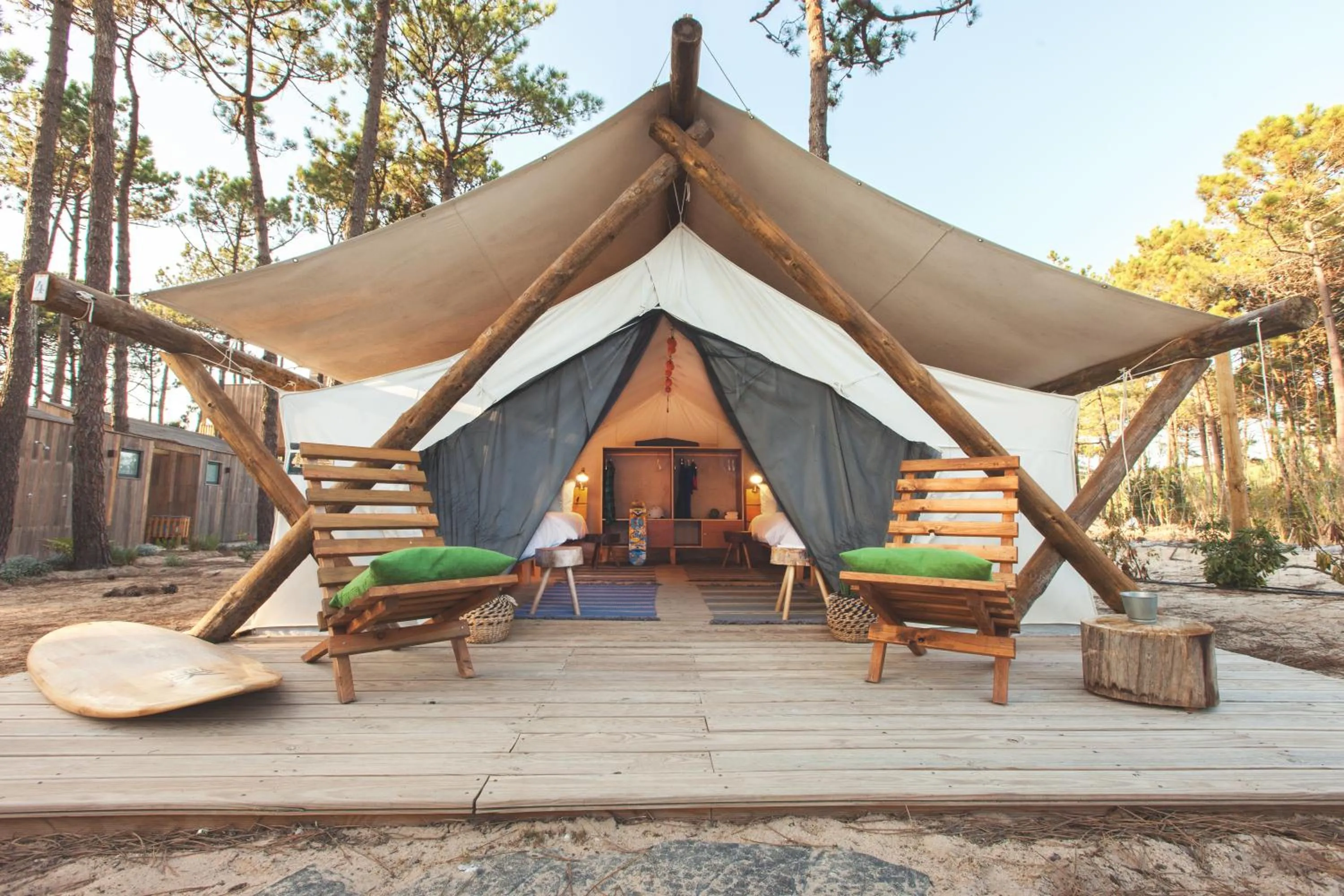 Tent Group in Bukubaki Eco Surf