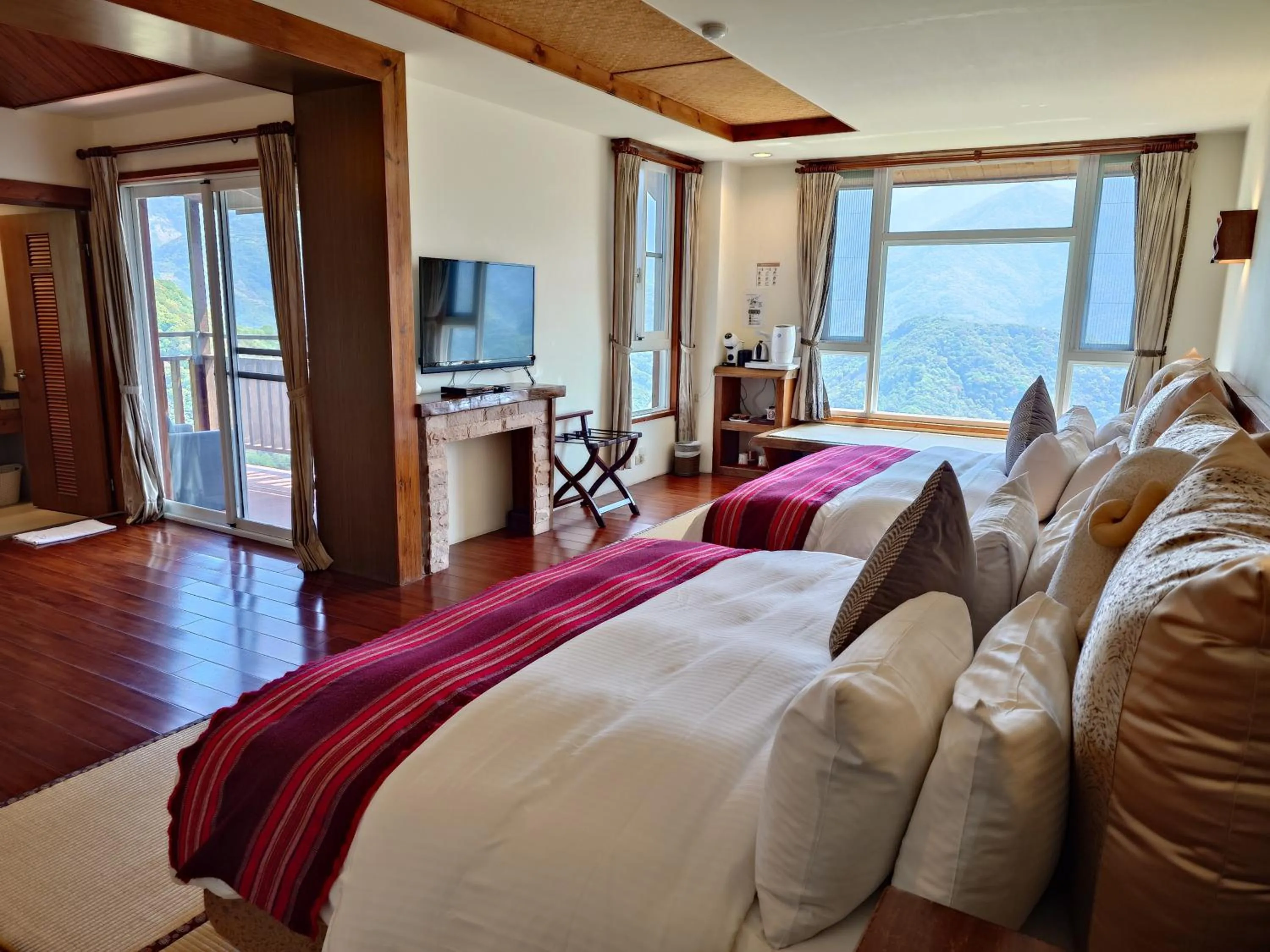 Quadruple Room with Balcony in I-think Resort