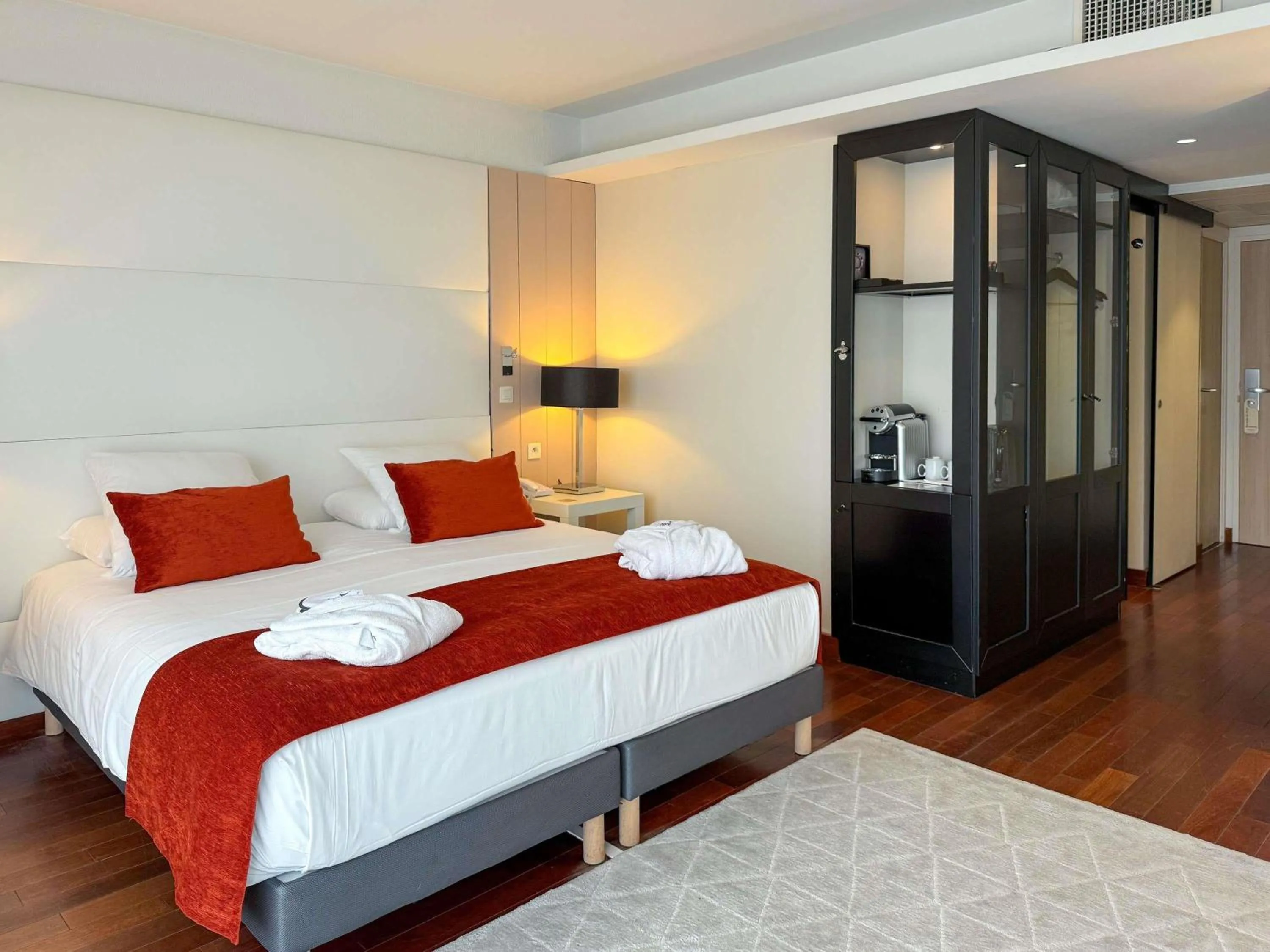 Privilege Suite with One Double Bed and Lounge - Sea View in Mercure Dieppe La Présidence