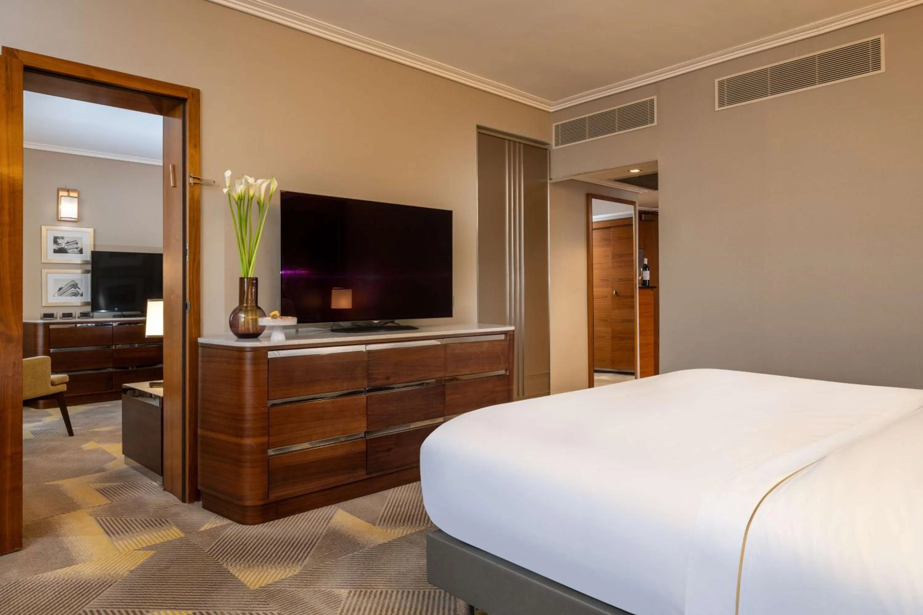 Corner Vista Suite with Sea View in The Vista At Hilton Tel Aviv