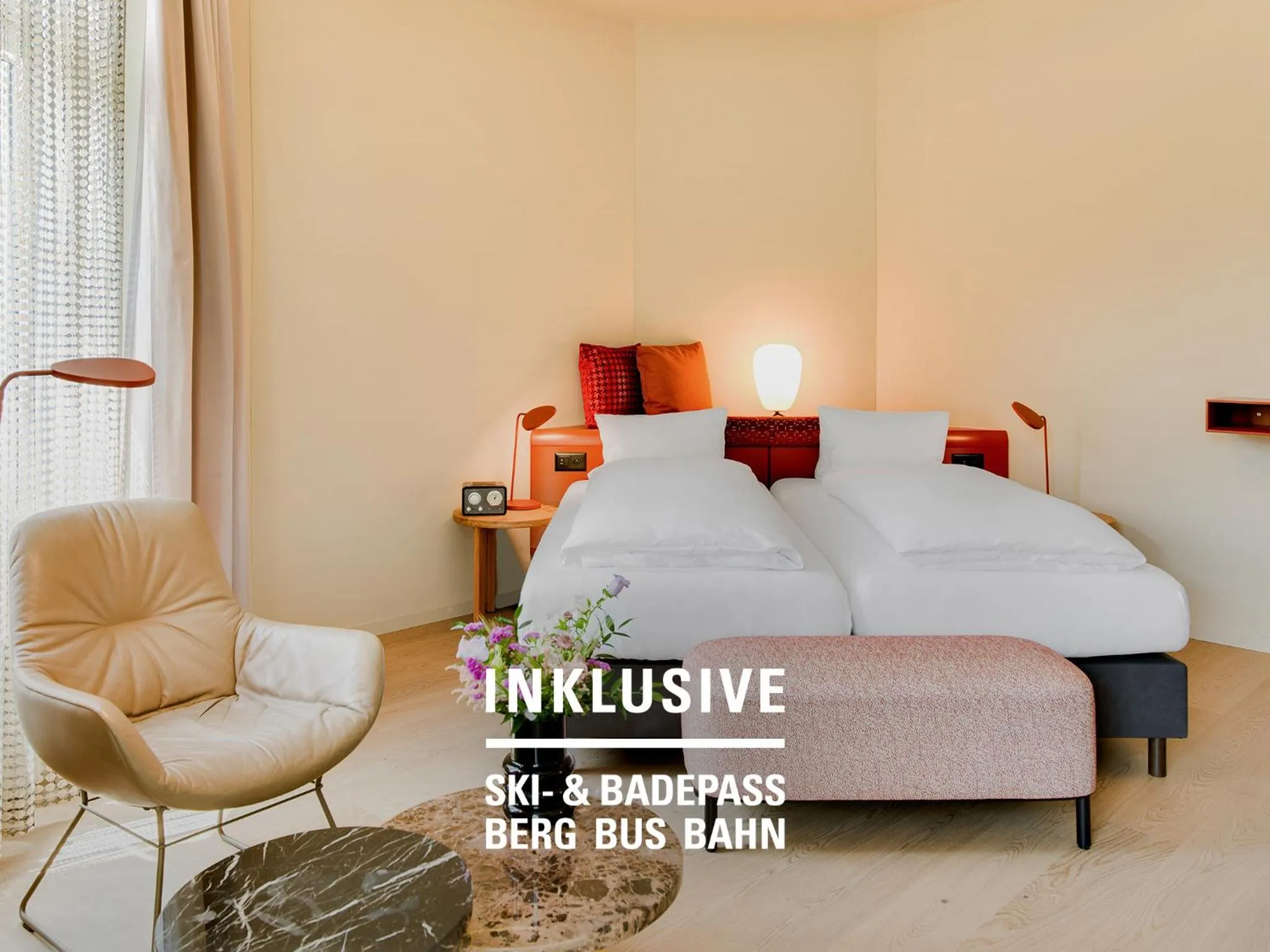 Double Room Belvedere South in Hotel Belvedere Scuol