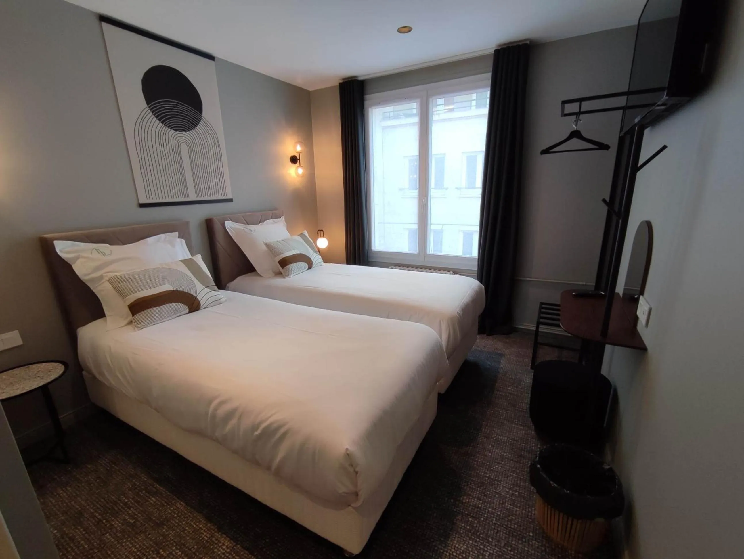 Twin Room in Hôtel Paulette Rouen Centre Cathédrale