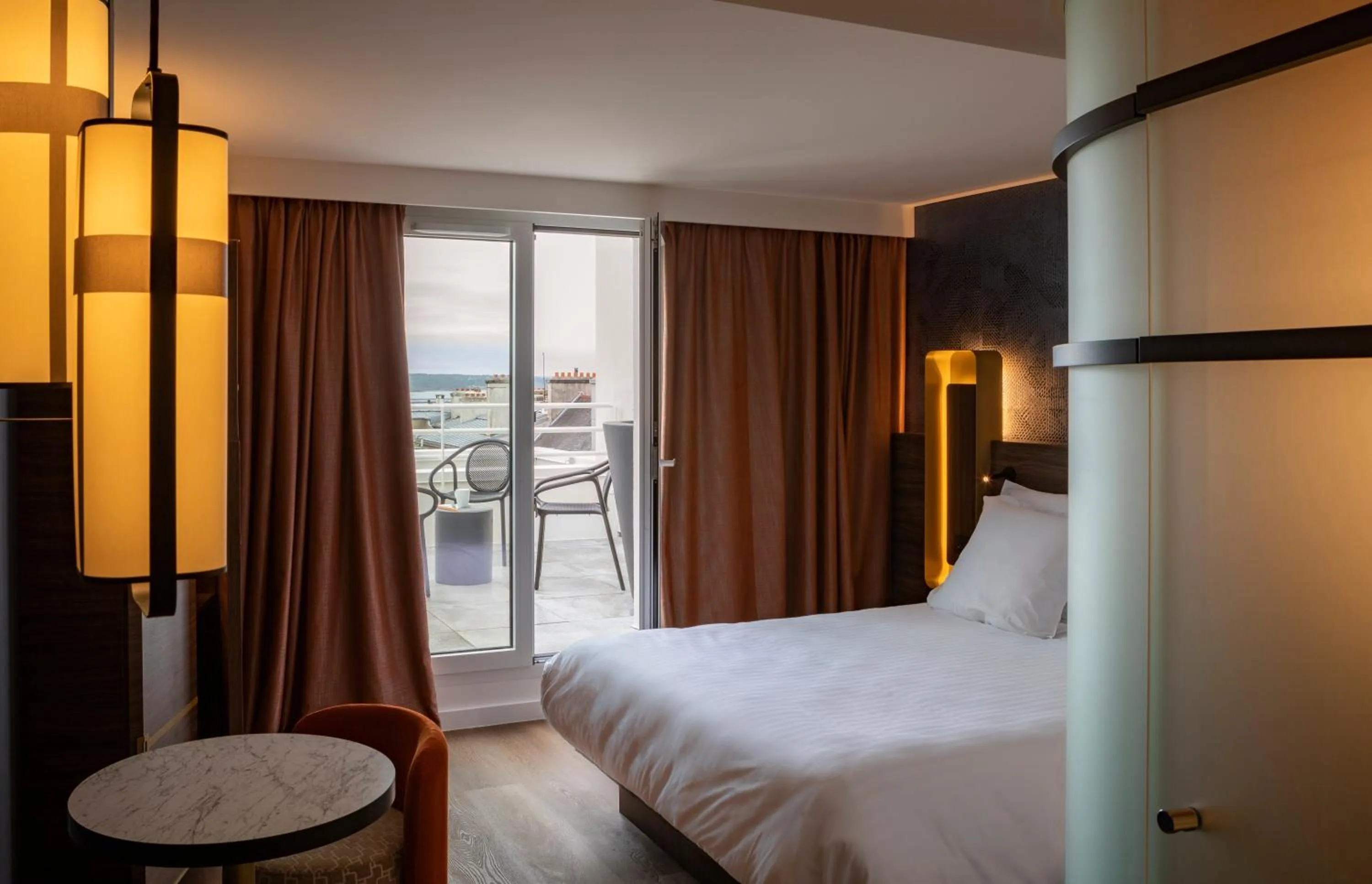Double Room with Sea View in Hôtel & Spa Oceania Le Conti