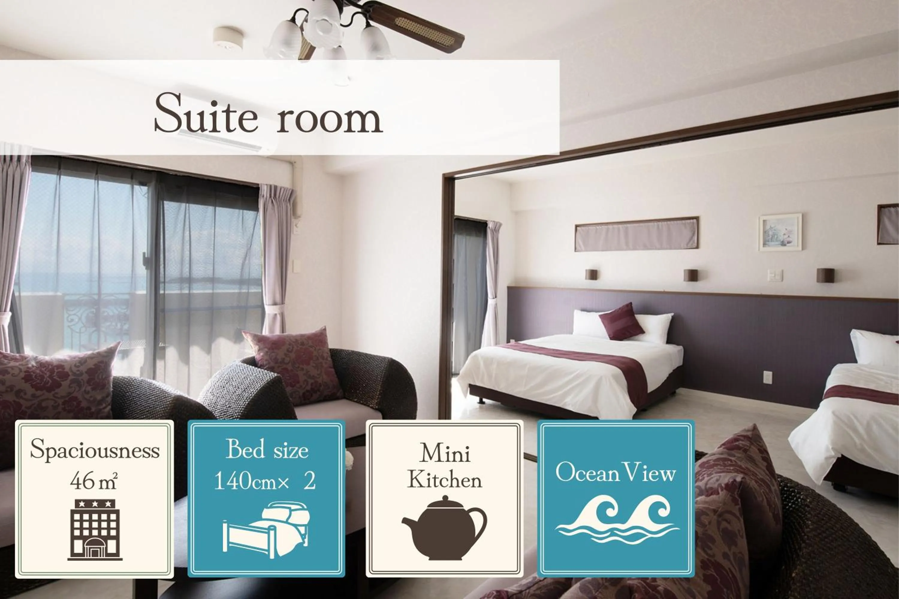 Two-Bedroom Apartment in Cozy Stay In Itoman