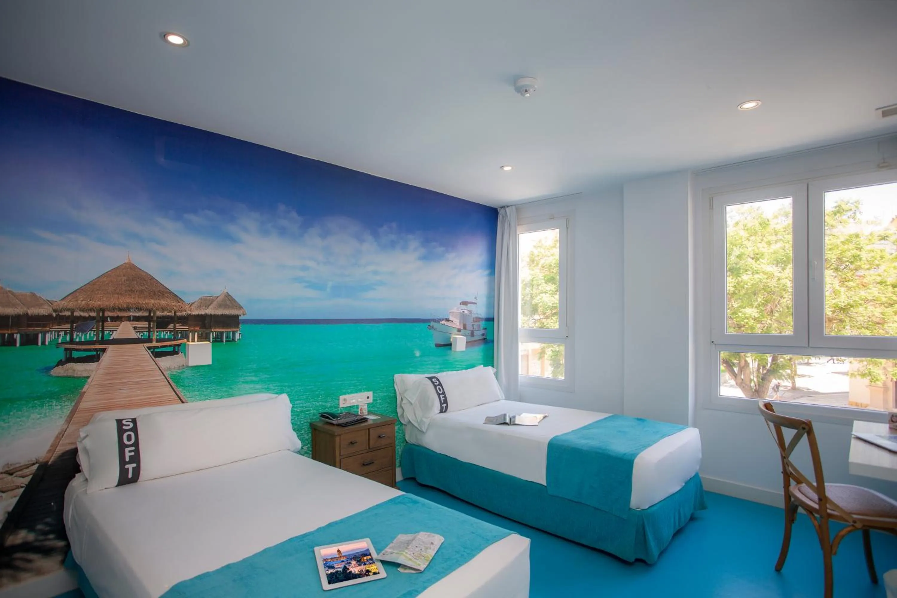 Twin Room - single occupancy in Casual del Mar Málaga