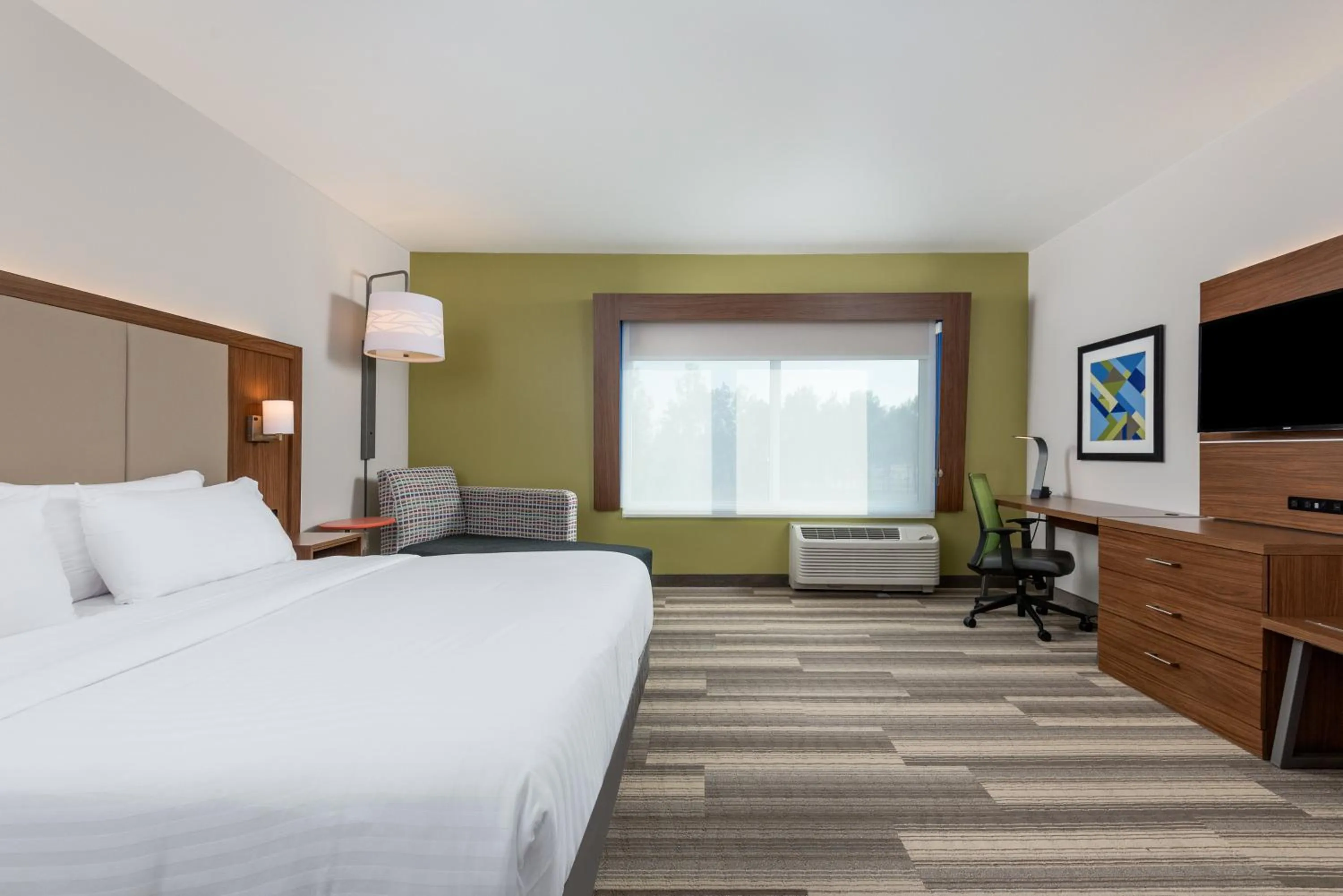 King Room with Roll-In Shower - Disability Access in Holiday Inn Express Queensbury-Lake George Area by IHG
