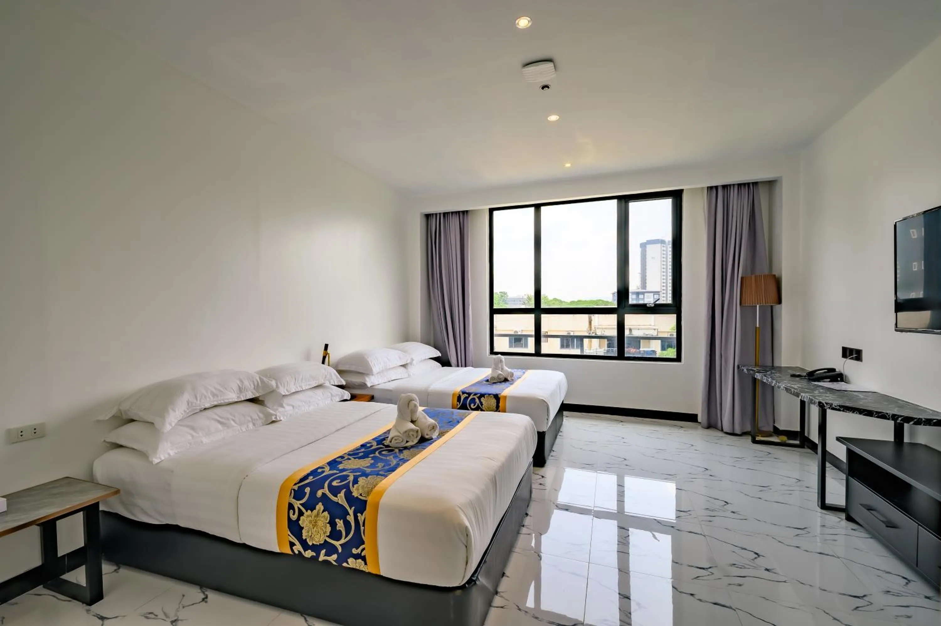 Standard Twin Street View in Hotel Seoul