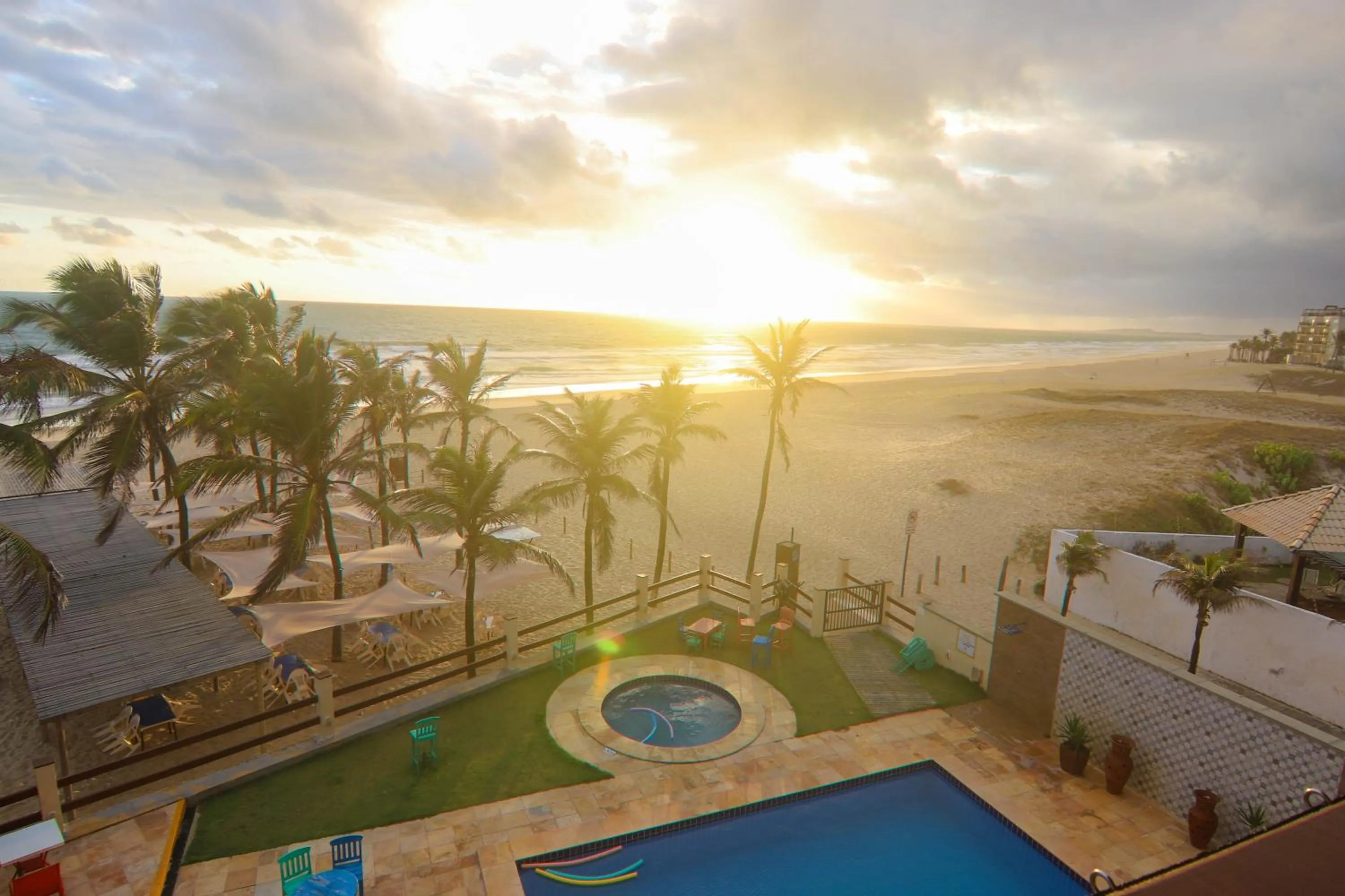 Quadruple Room with Sea View in Milos Beach Hotel