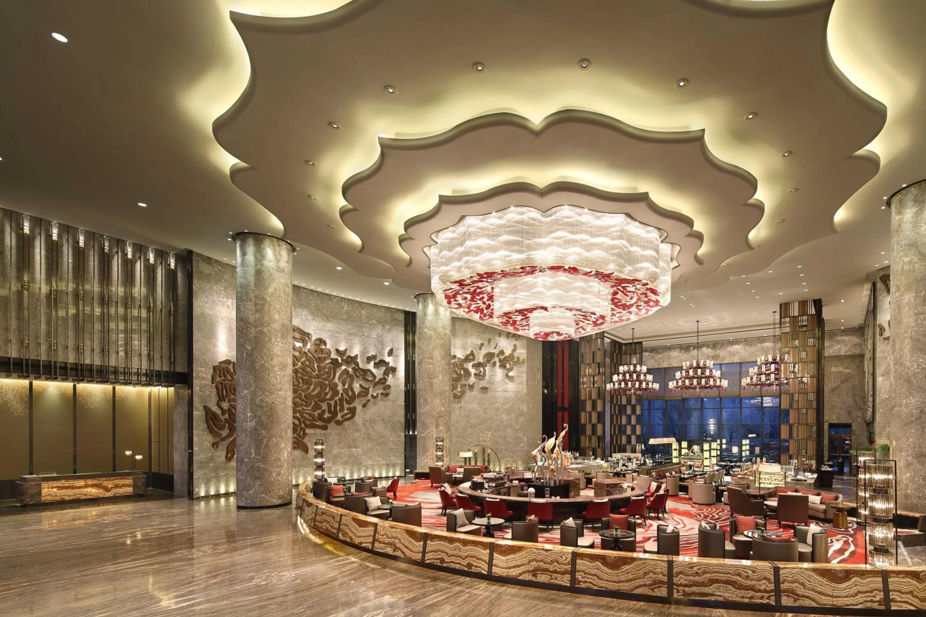 Grand Deluxe Twin Room in Wanda Realm Bozhou