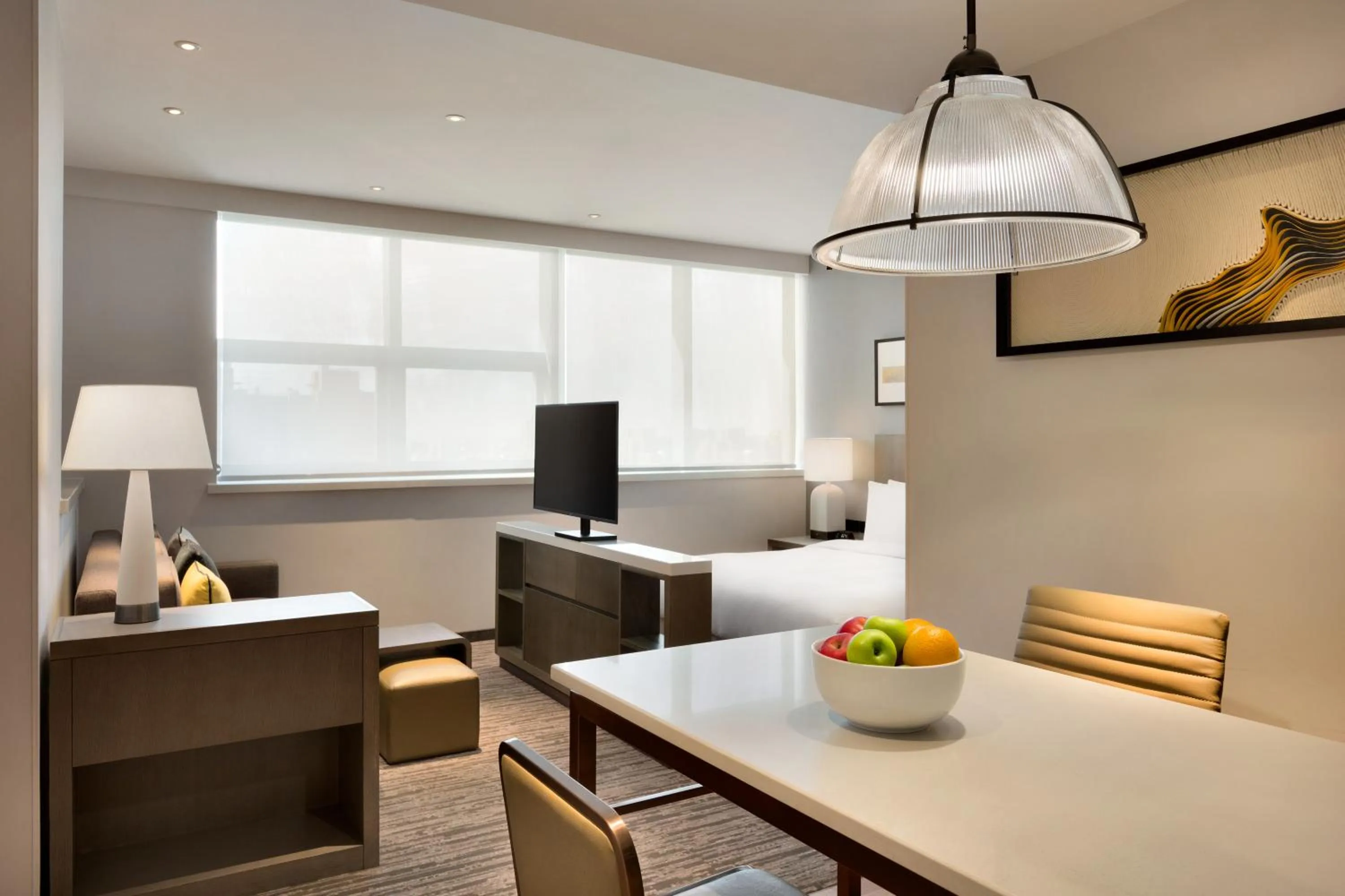 King Studio with Kitchen and Sofa Bed in Hyatt House Yinchuan Yuecaicheng