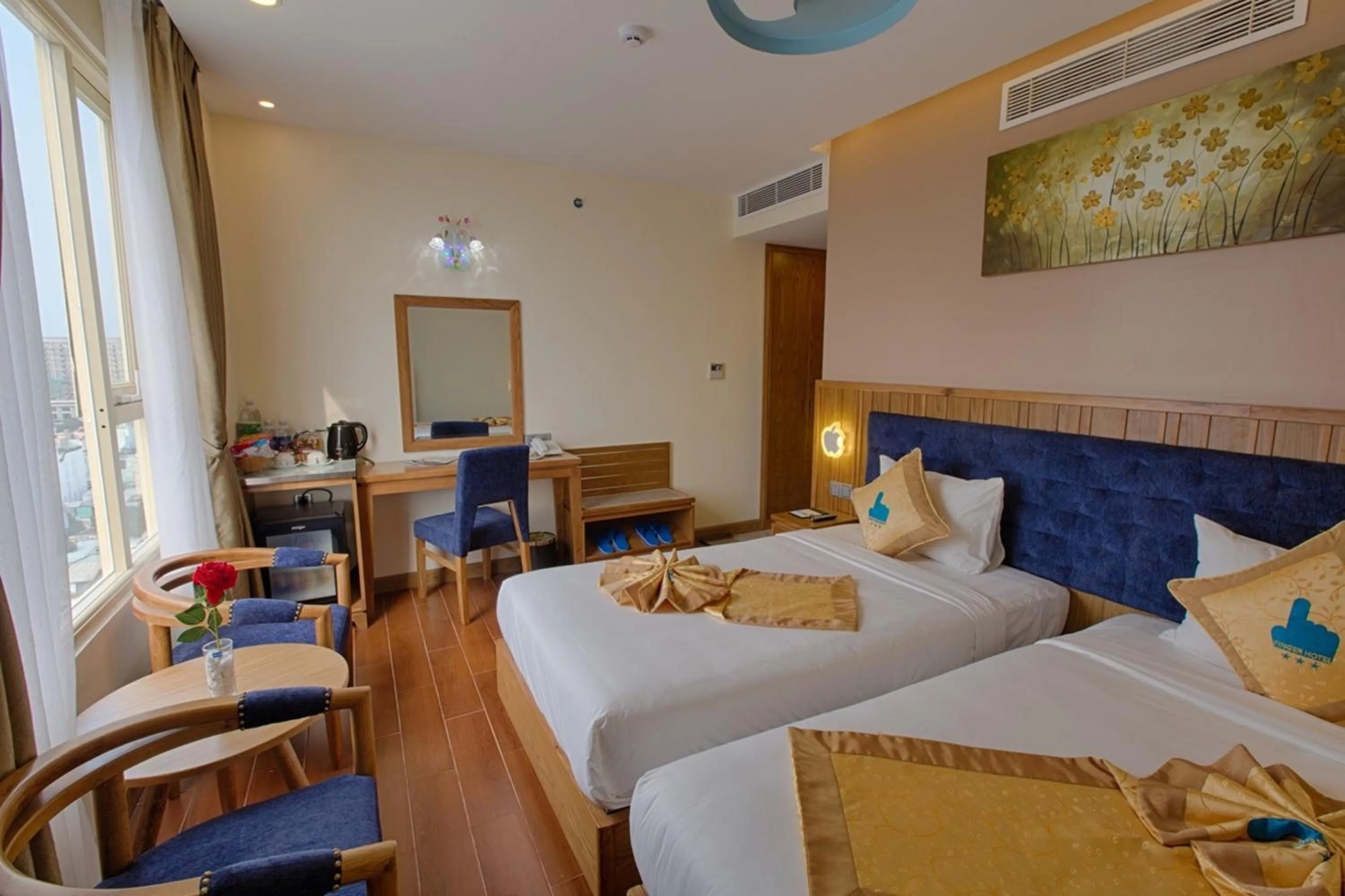 Deluxe Twin Room with Partial Sea View in FIVITEL King