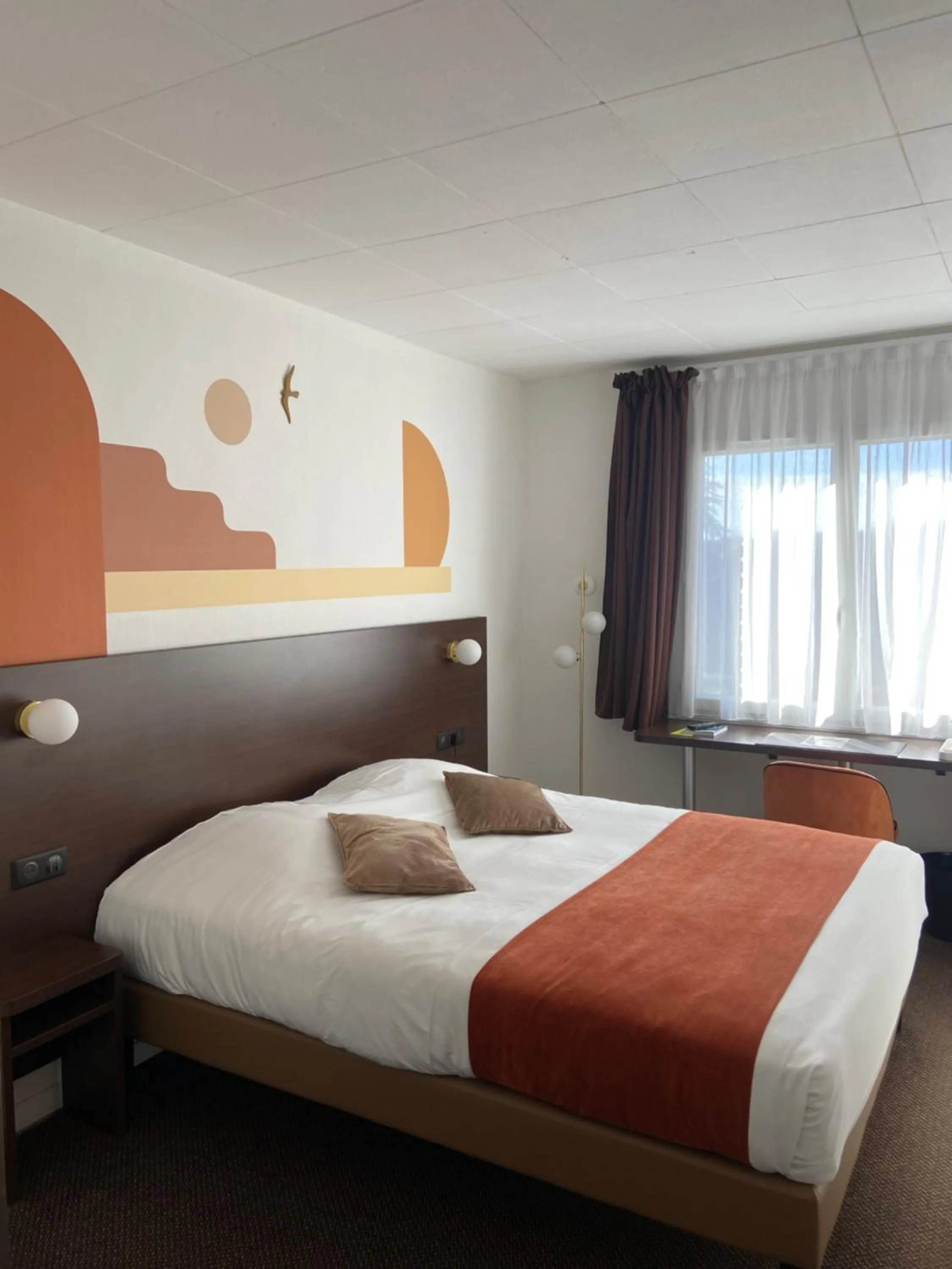 Double Room in Logis Hôtel & Restaurant - Le Relais de Montigny