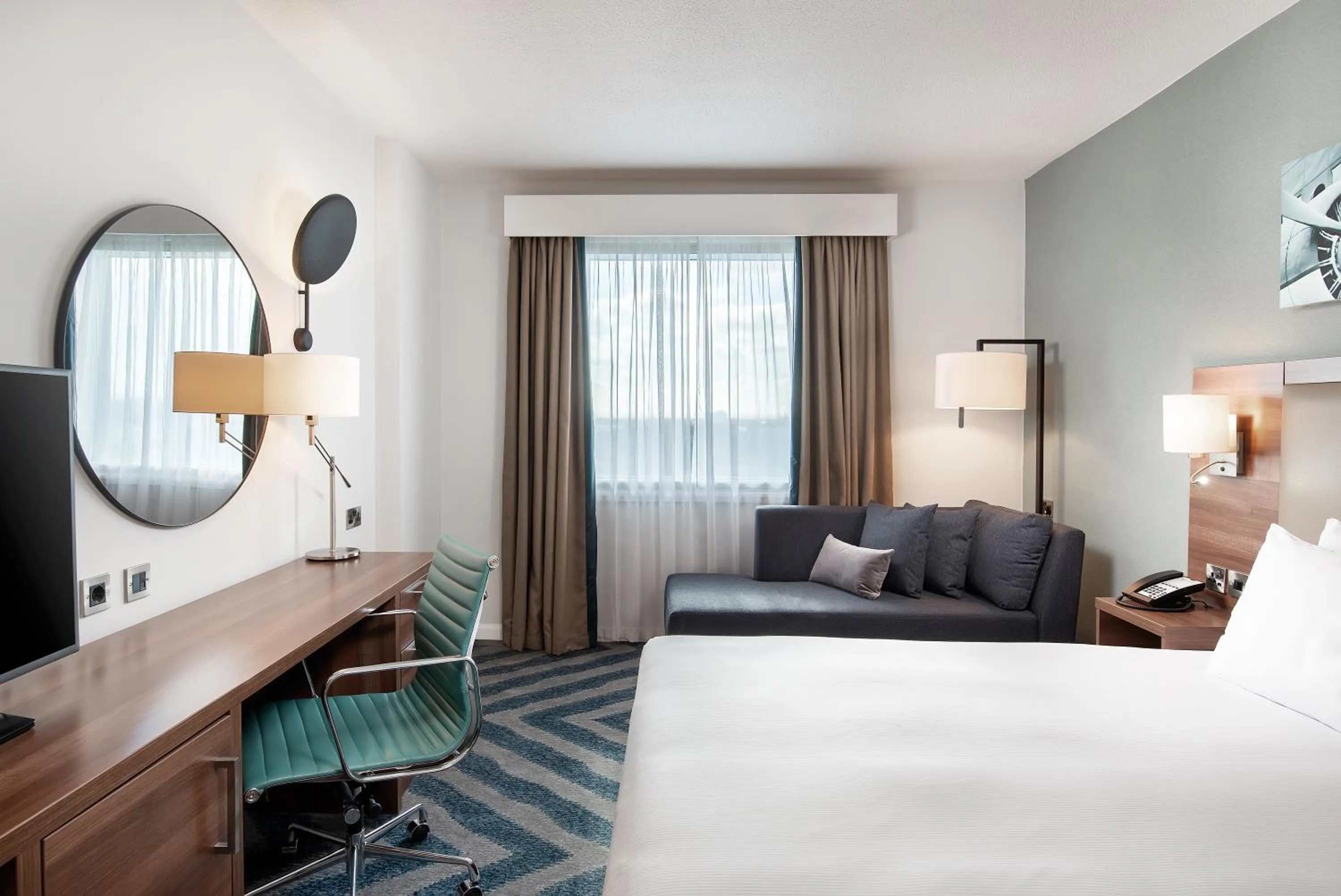 King Room in Hilton Garden Inn London Heathrow Airport