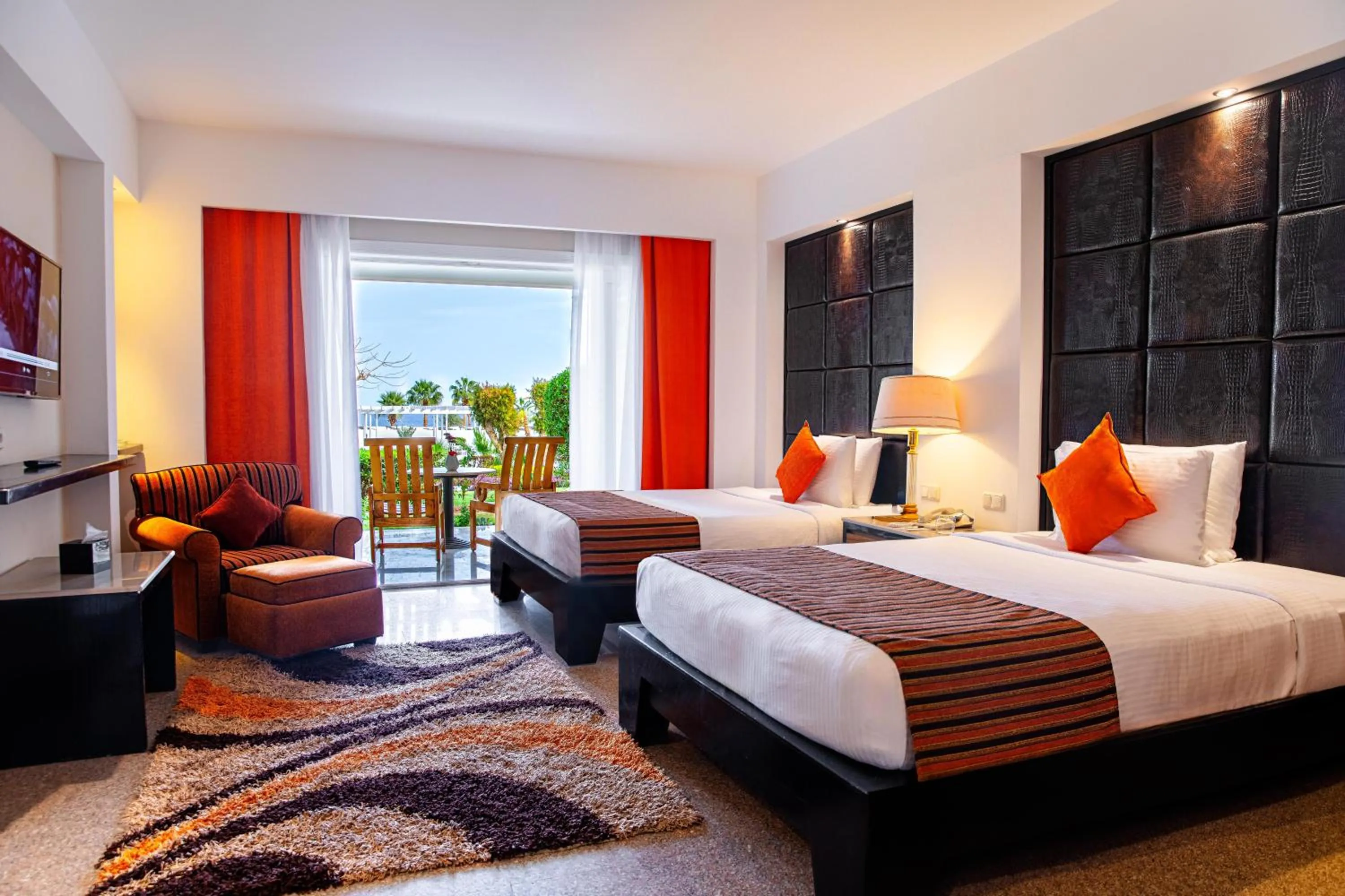 Superior Double Room with Sea View in Monte Carlo Sharm Resort & Spa