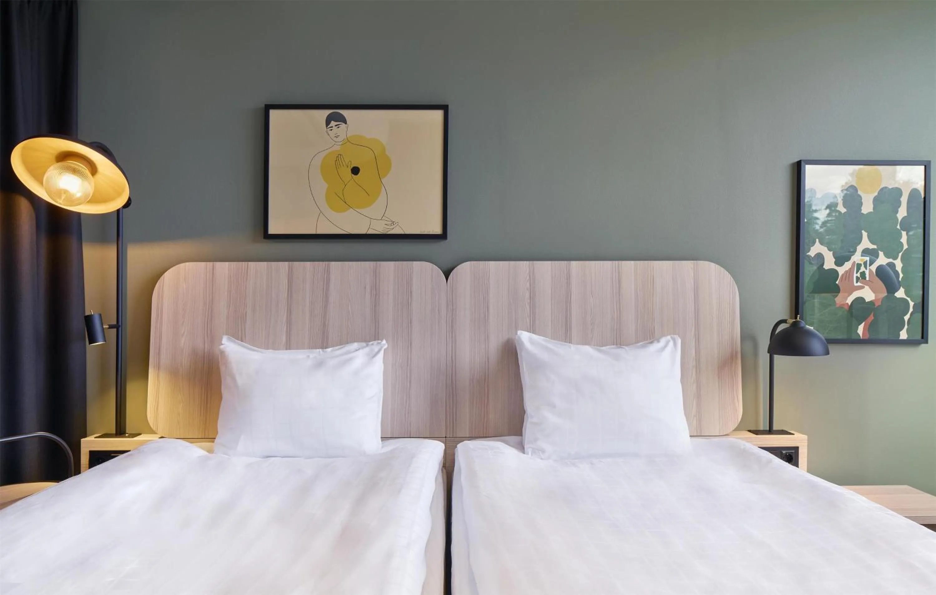 Superior Twin Room in Scandic Alvik