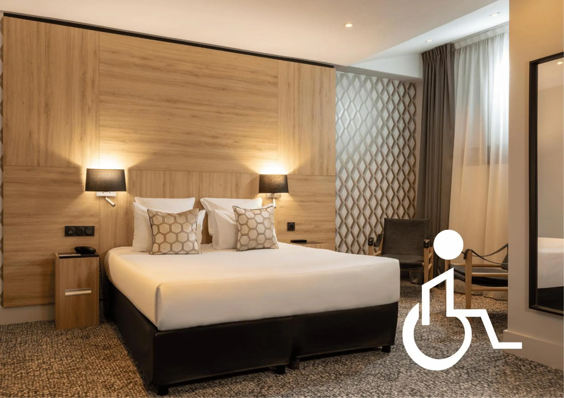 King Room - Disability Access in Paris Bastille