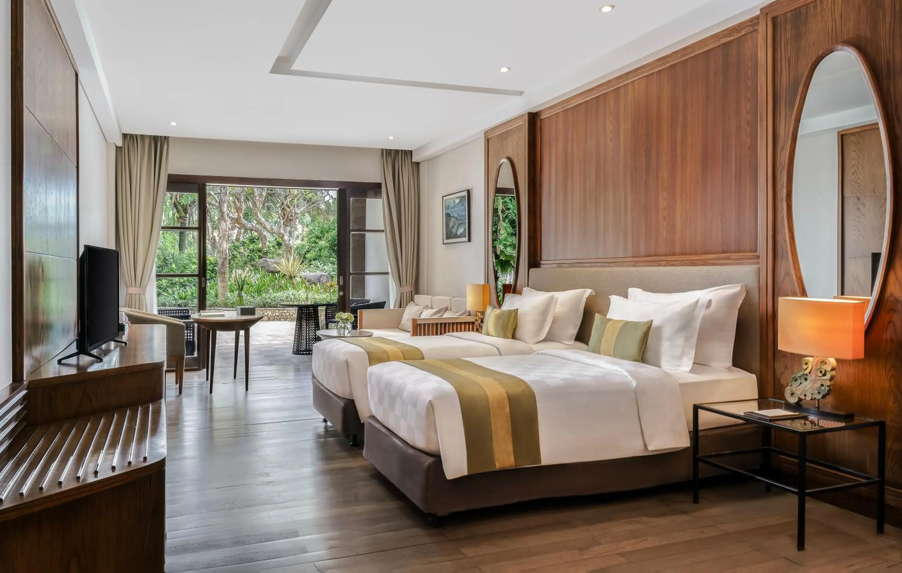Deluxe Room - 2 Single Beds - Pool View in Royal Tulip Springhill Resort Jimbaran