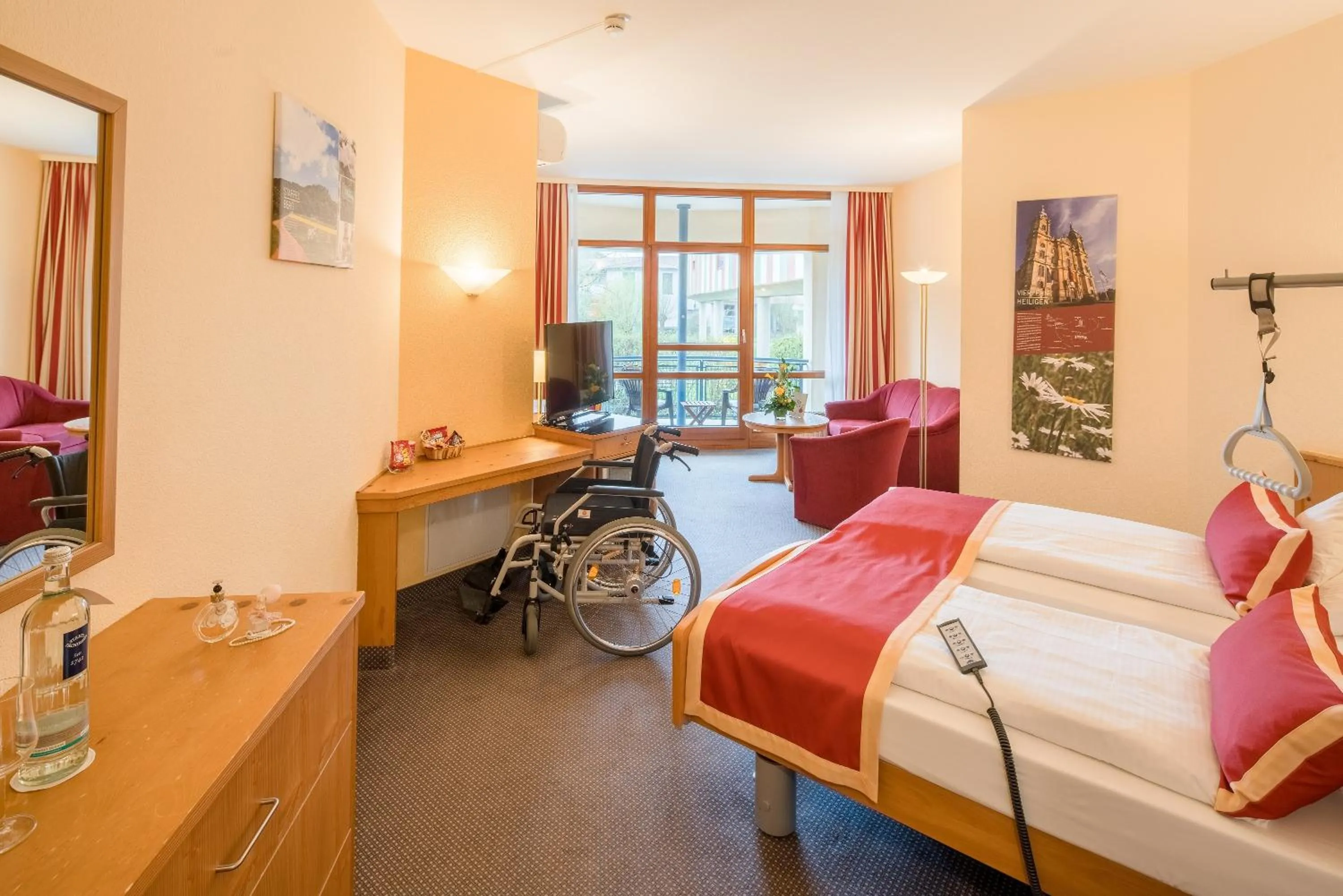 Double Room - Disability Access in Best Western Plus Kurhotel an der Obermaintherme