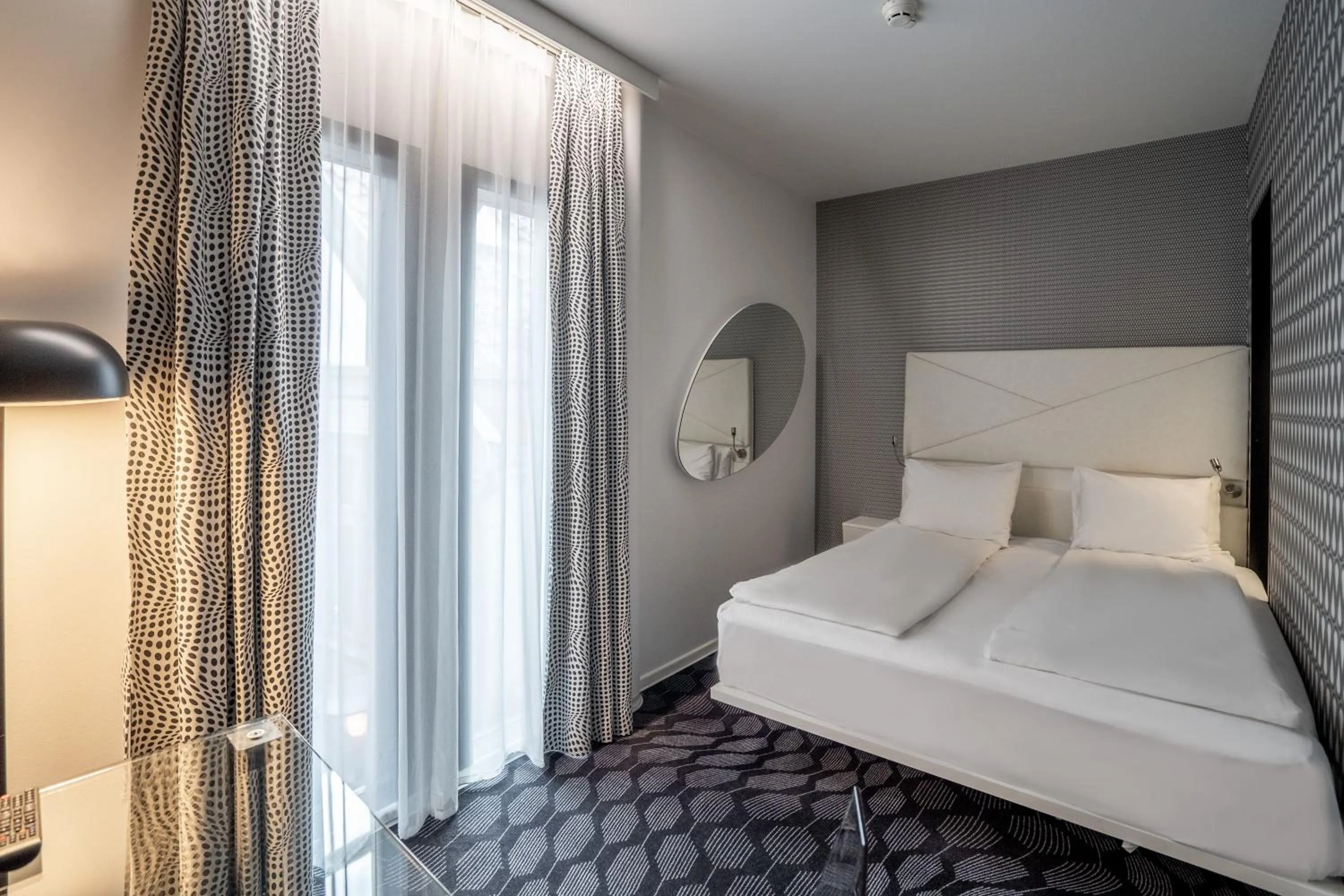 Standard Double Room (interior window facing atrium) - single occupancy in Magic Hotel Bergen City Center, a member of Radisson Individuals