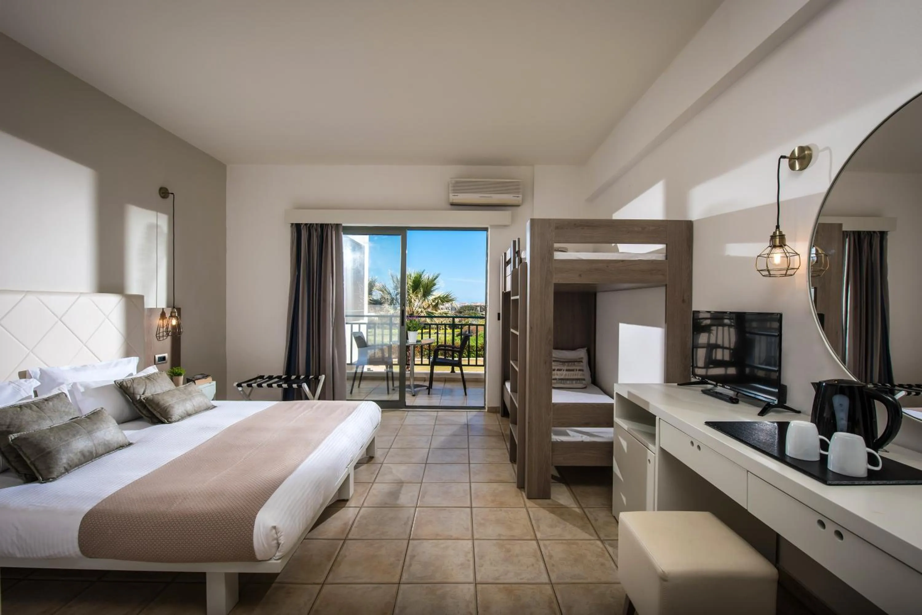 Quadruple Room in Gouves Bay by Omilos Hotels