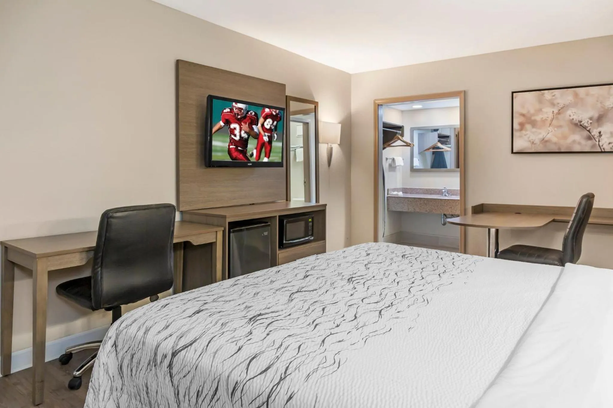 Superior King Room Smoking in Red Roof Inn Bowling Green