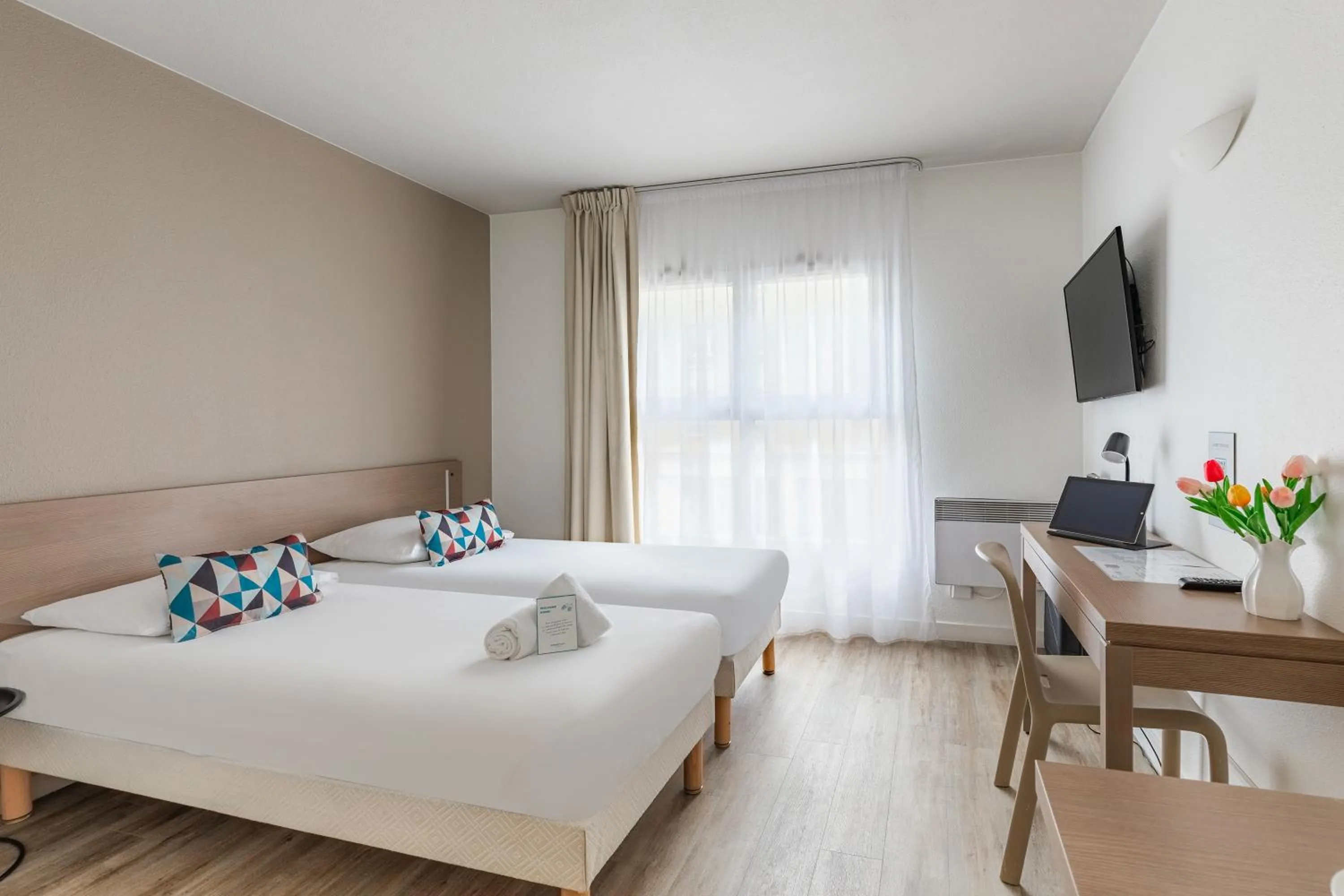 Twin Studio in Appart'City Classic Lyon Part Dieu Villette