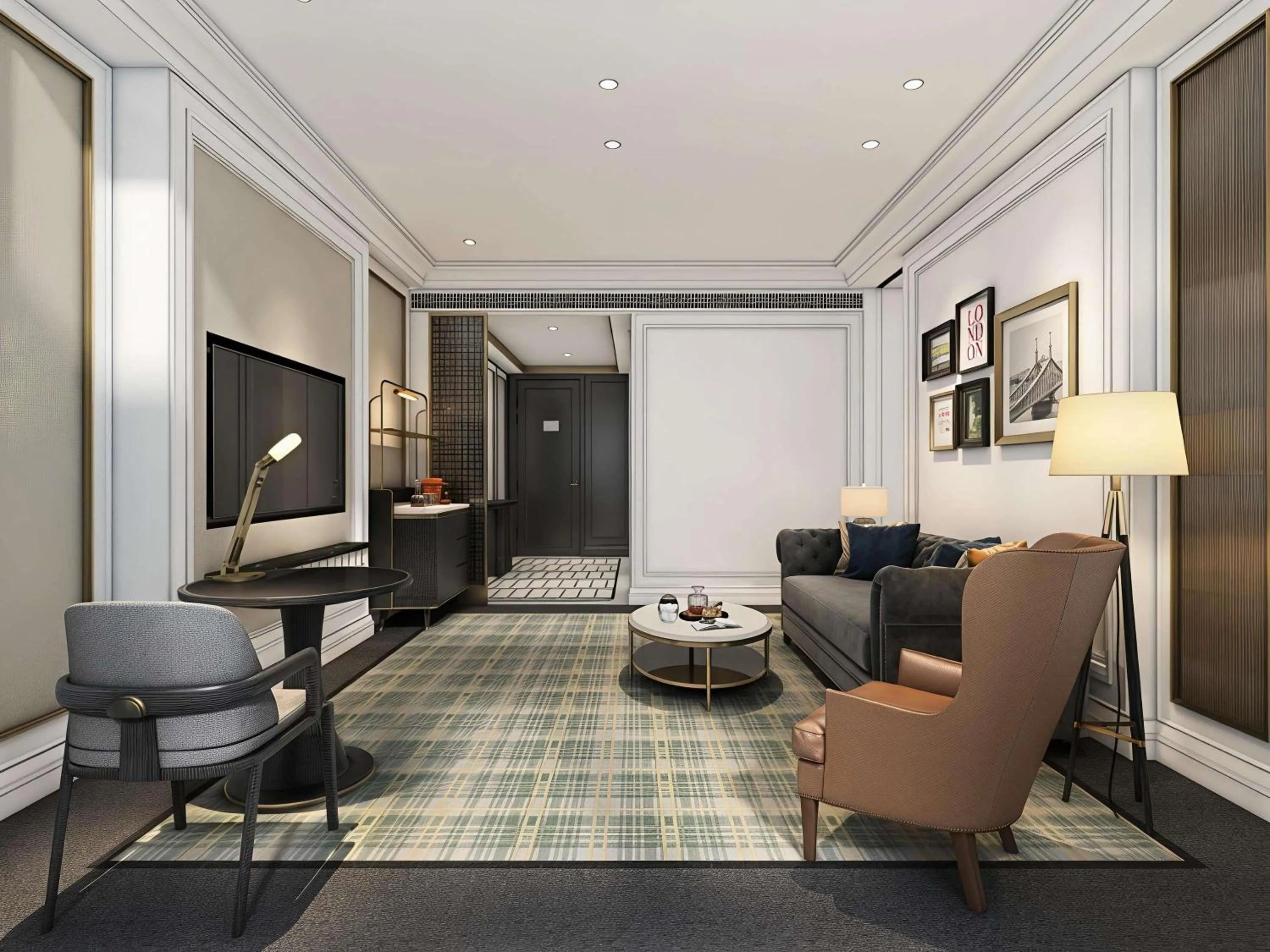 Deluxe Suite, Lounge Access, 1 King Size Bedroom and 1 Living Room, High Floor  in Pullman Beijing South - Newly Renovated