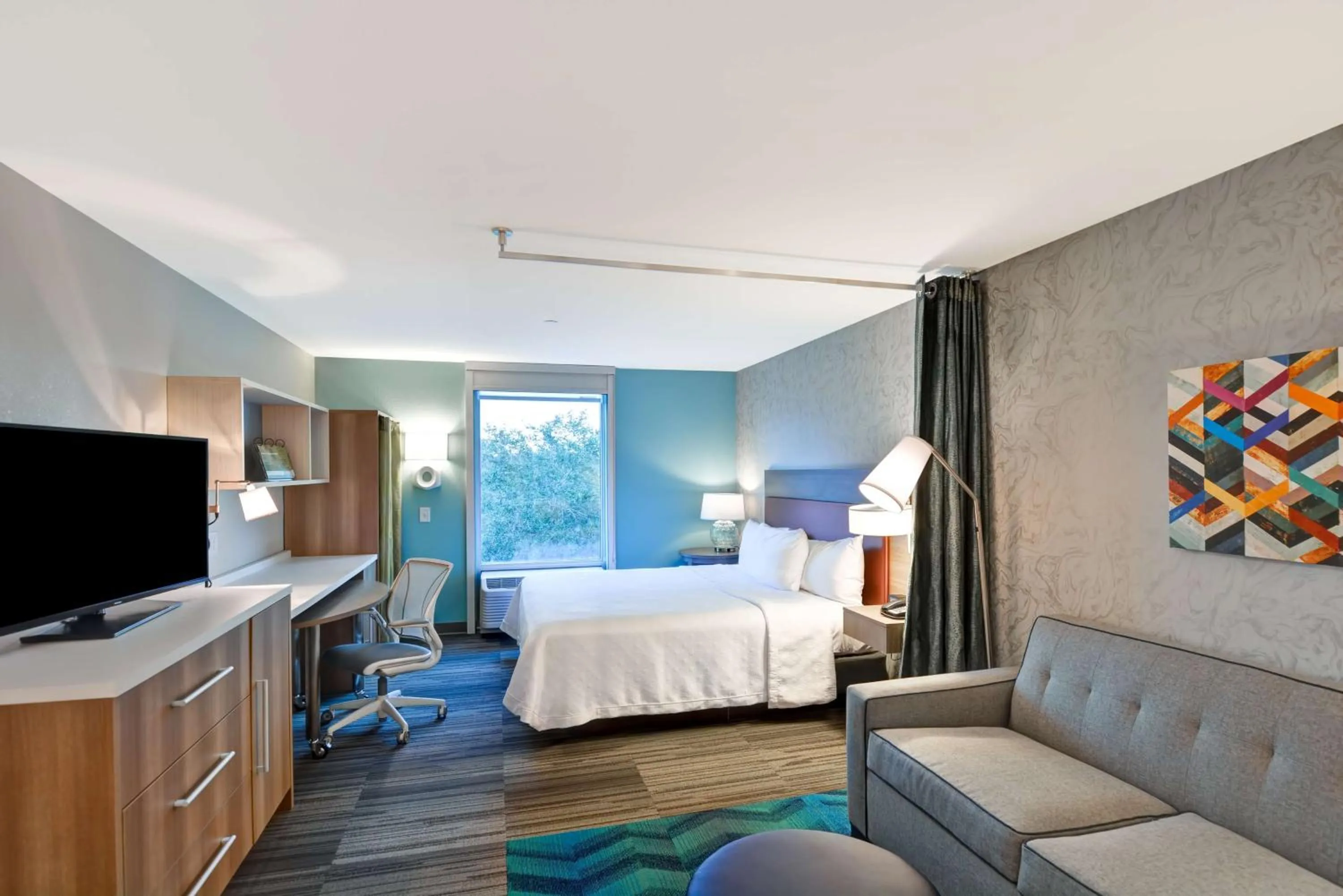 King Studio Suite - Non-Smoking in Home2 Suites By Hilton Tampa USF Near Busch Gardens