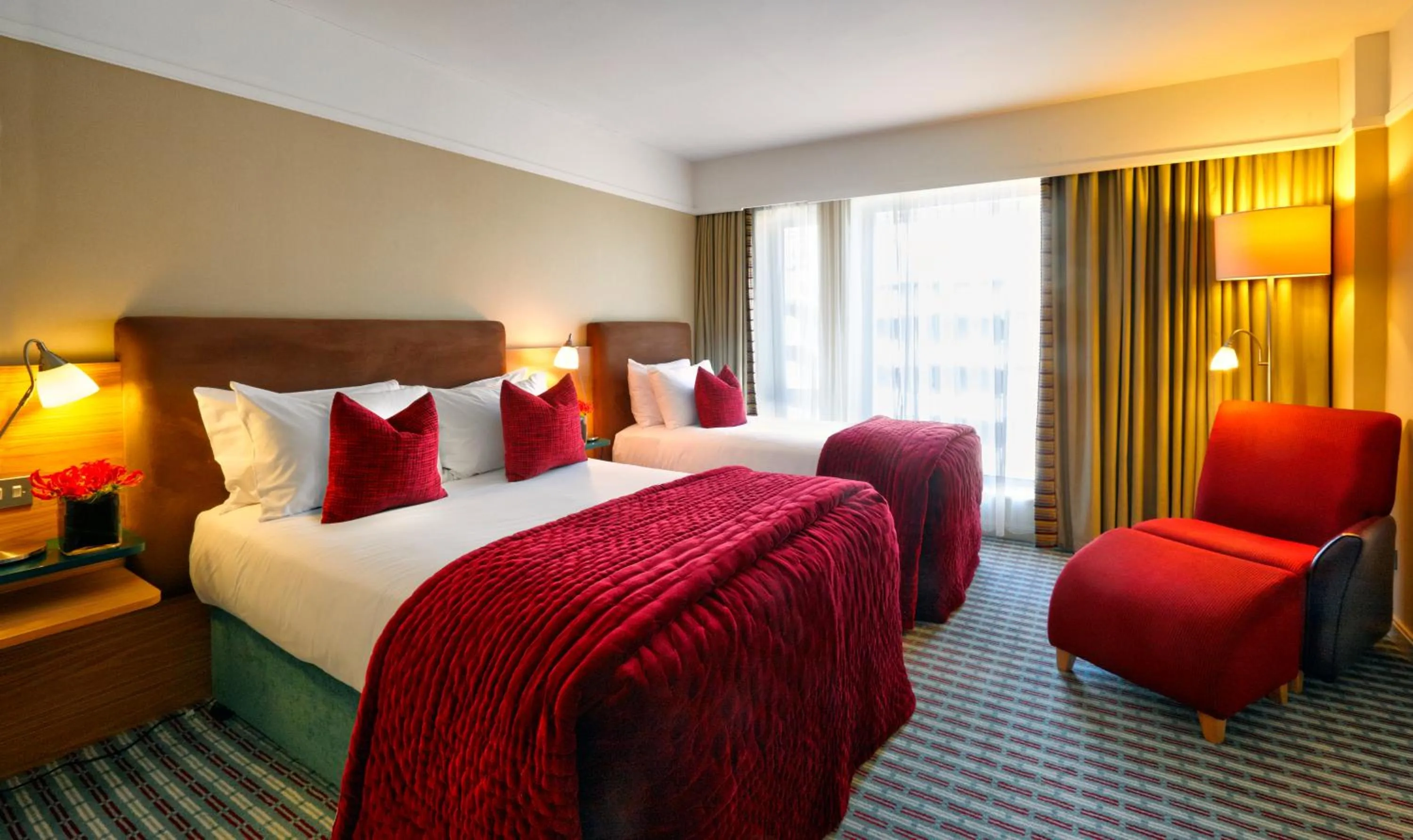 Standard Double Room with Two Double Beds in The Croke Park Hotel