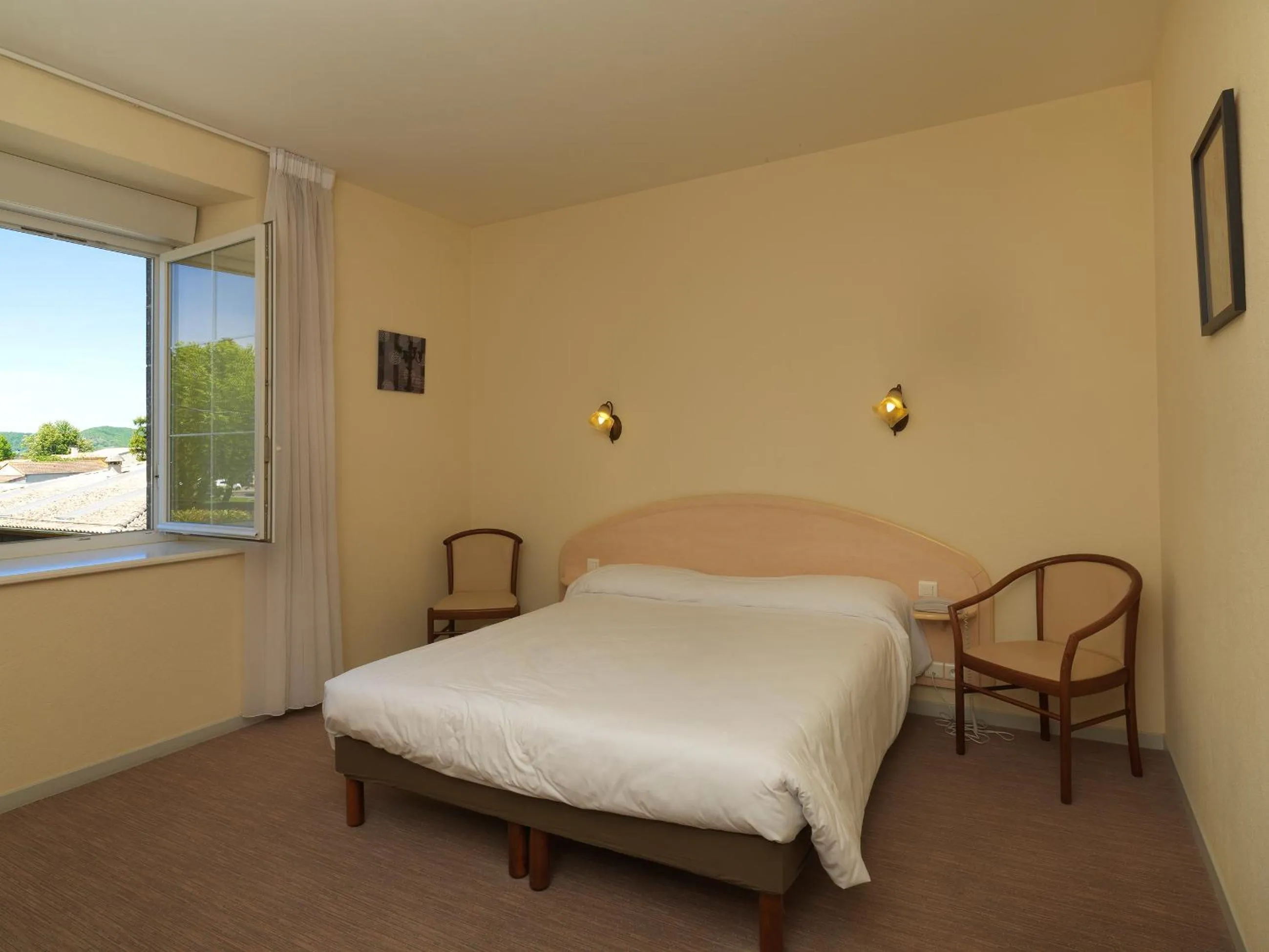 Superior Double Room - single occupancy in Logis Hôtel restaurant Les Minotiers