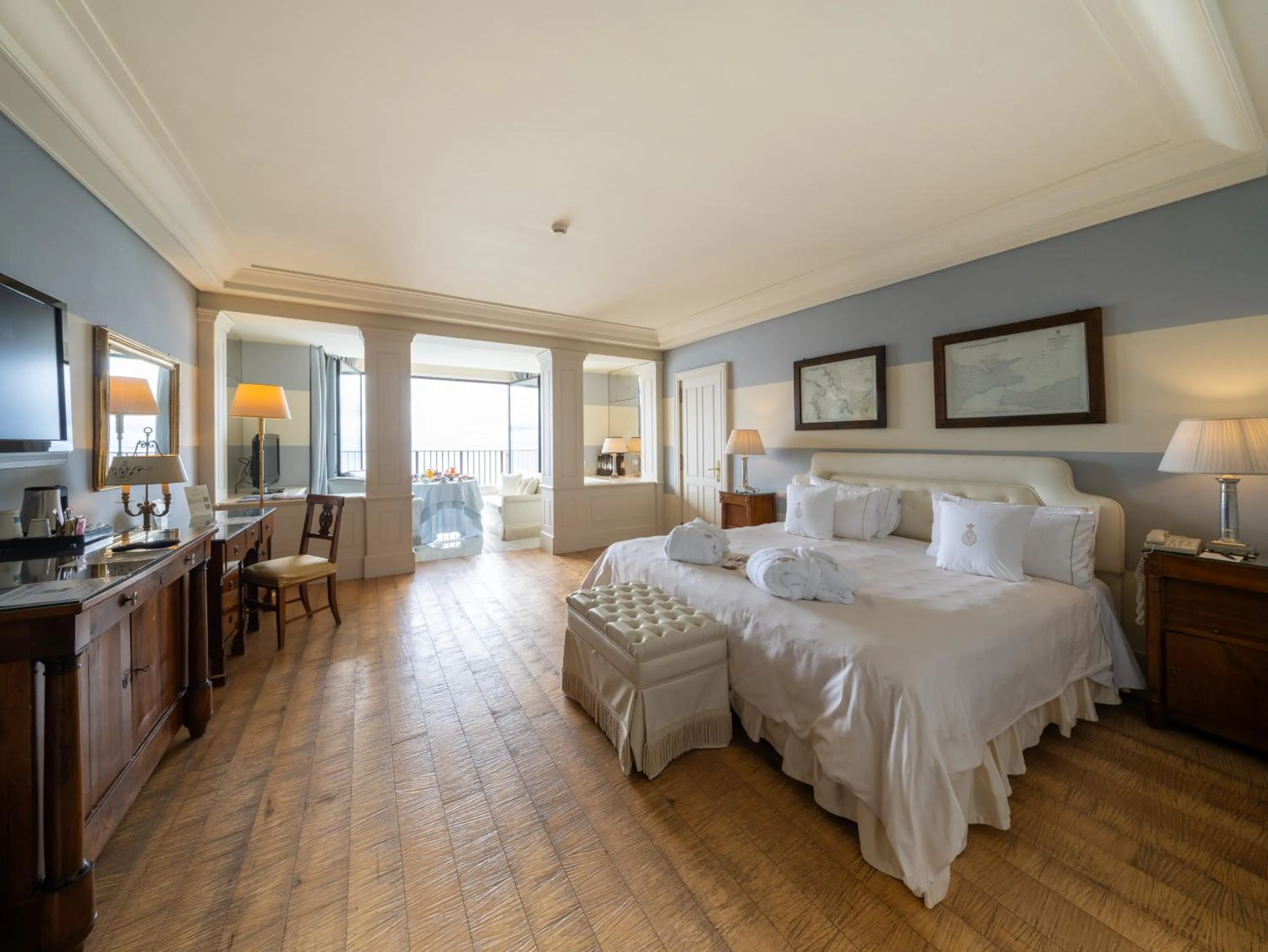 Junior Suite with Sea View in Excelsior Palace Portofino Coast