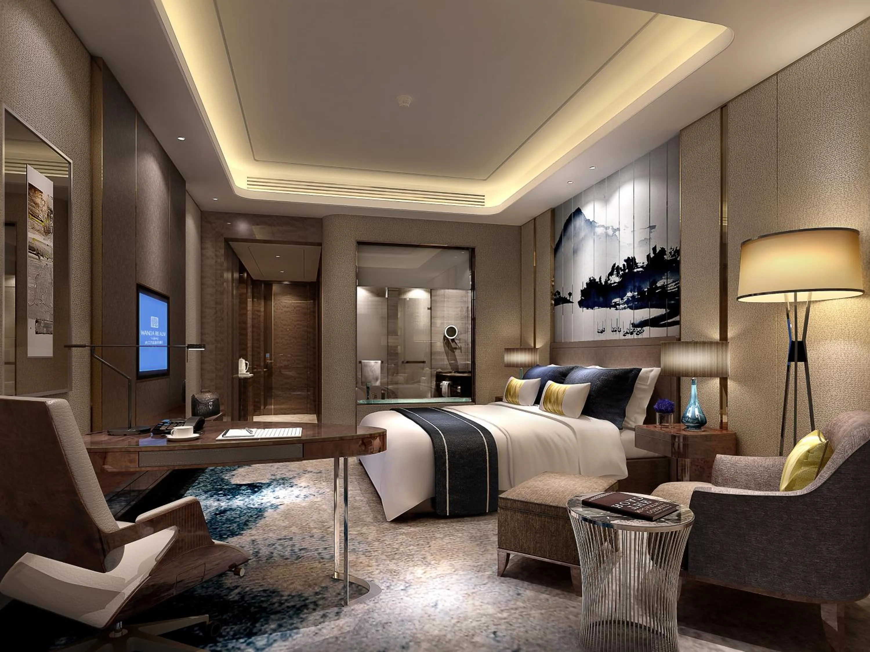 Superior Double Room in Wanda Realm Neijiang