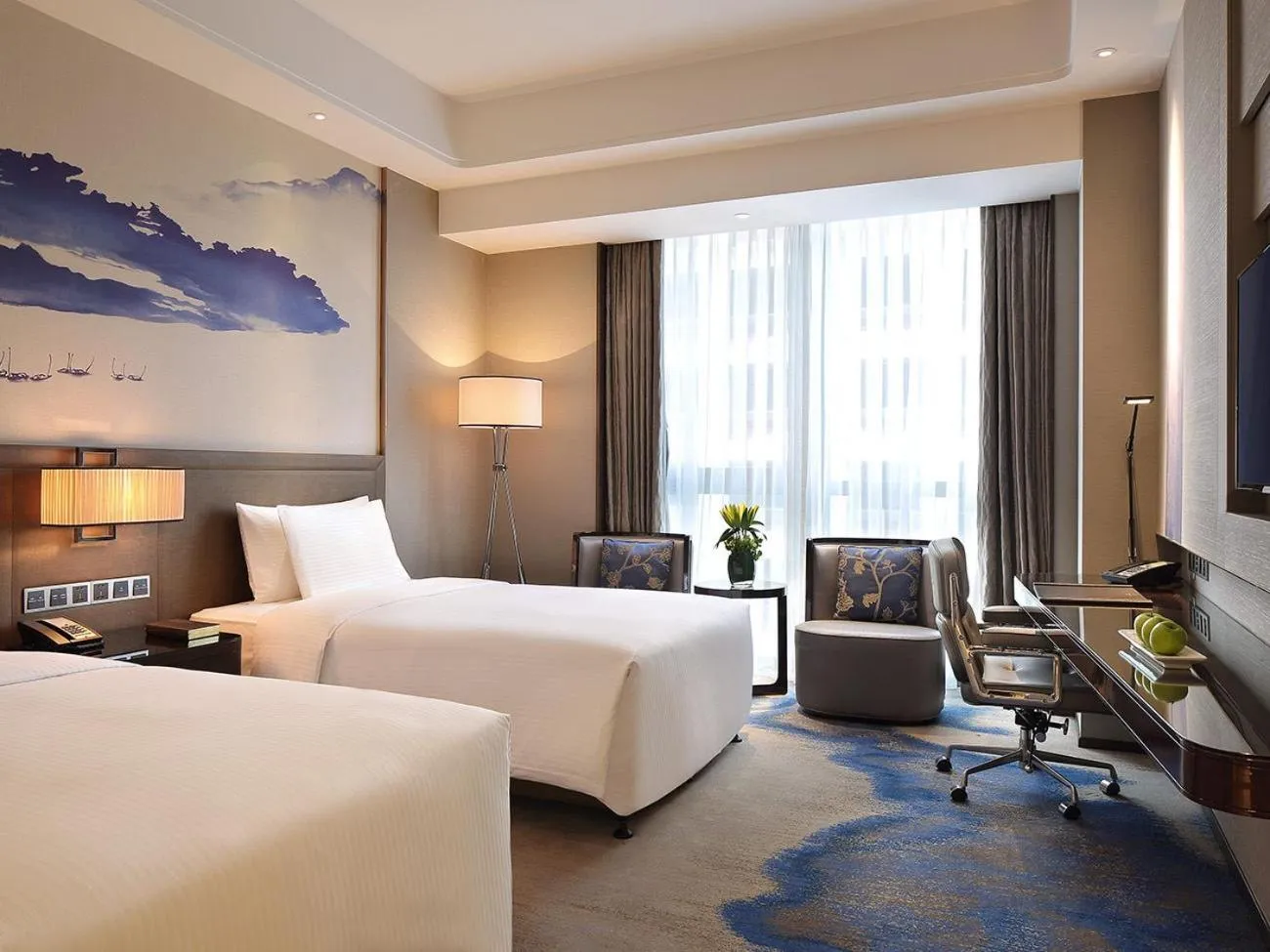 Executive Twin Room in Wanda Realm Neijiang