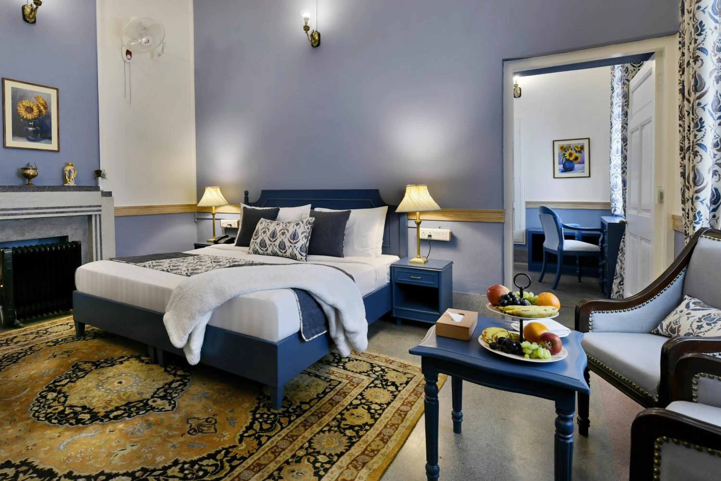 Imperial Room in Brij Villa, Dalhousie - A Colonial Luxury Retreat