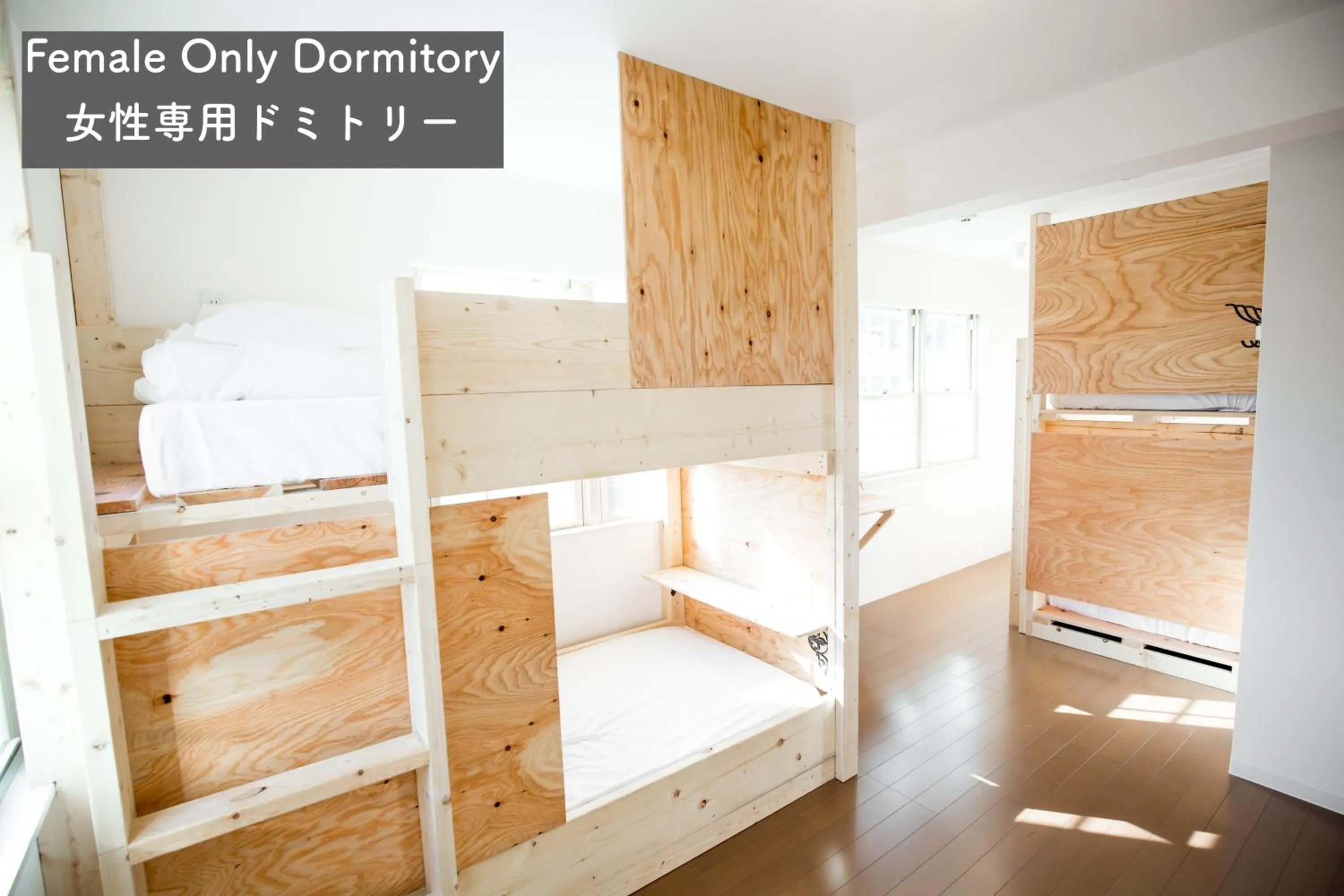 Bunk Bed in Female Dormitory Room   in IZA Enoshima Guest House and Bar