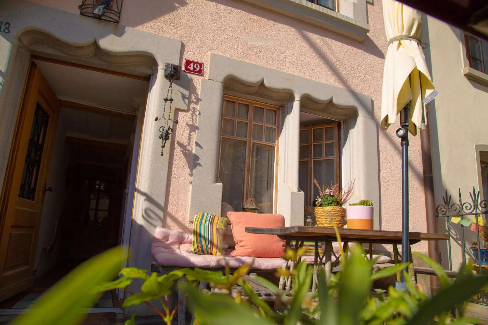 One-Bedroom Apartment with Terrace in Au soleil de Gruyères chez Chantal