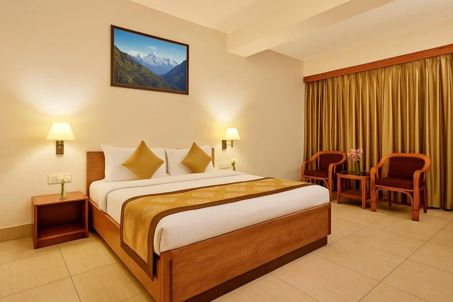 Deluxe Room  in Summit Ttakshang Residency Hotel & Spa Mg Marg