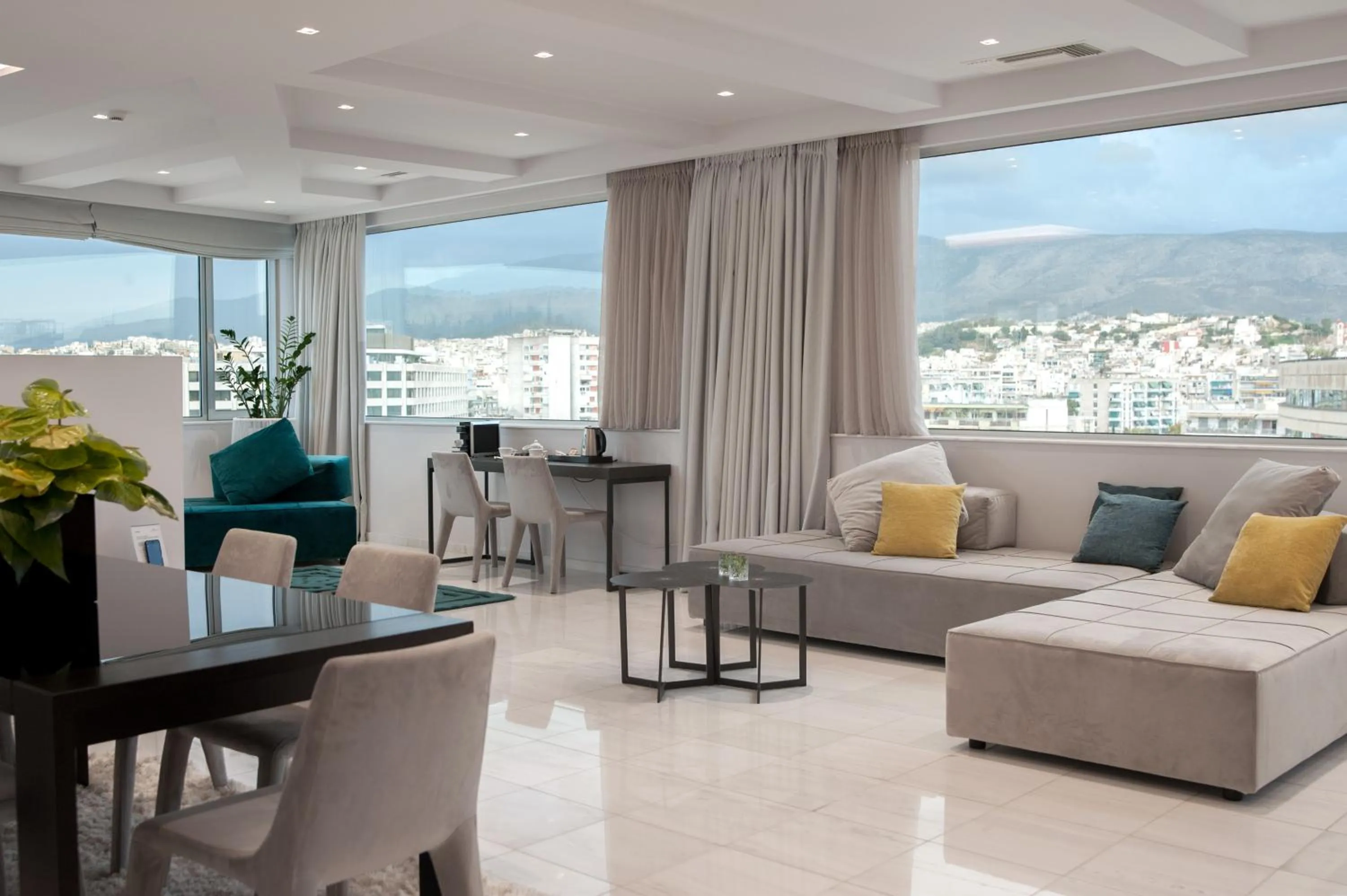 Penthouse Suite with Acropolis View in Athenaeum Grand Hotel