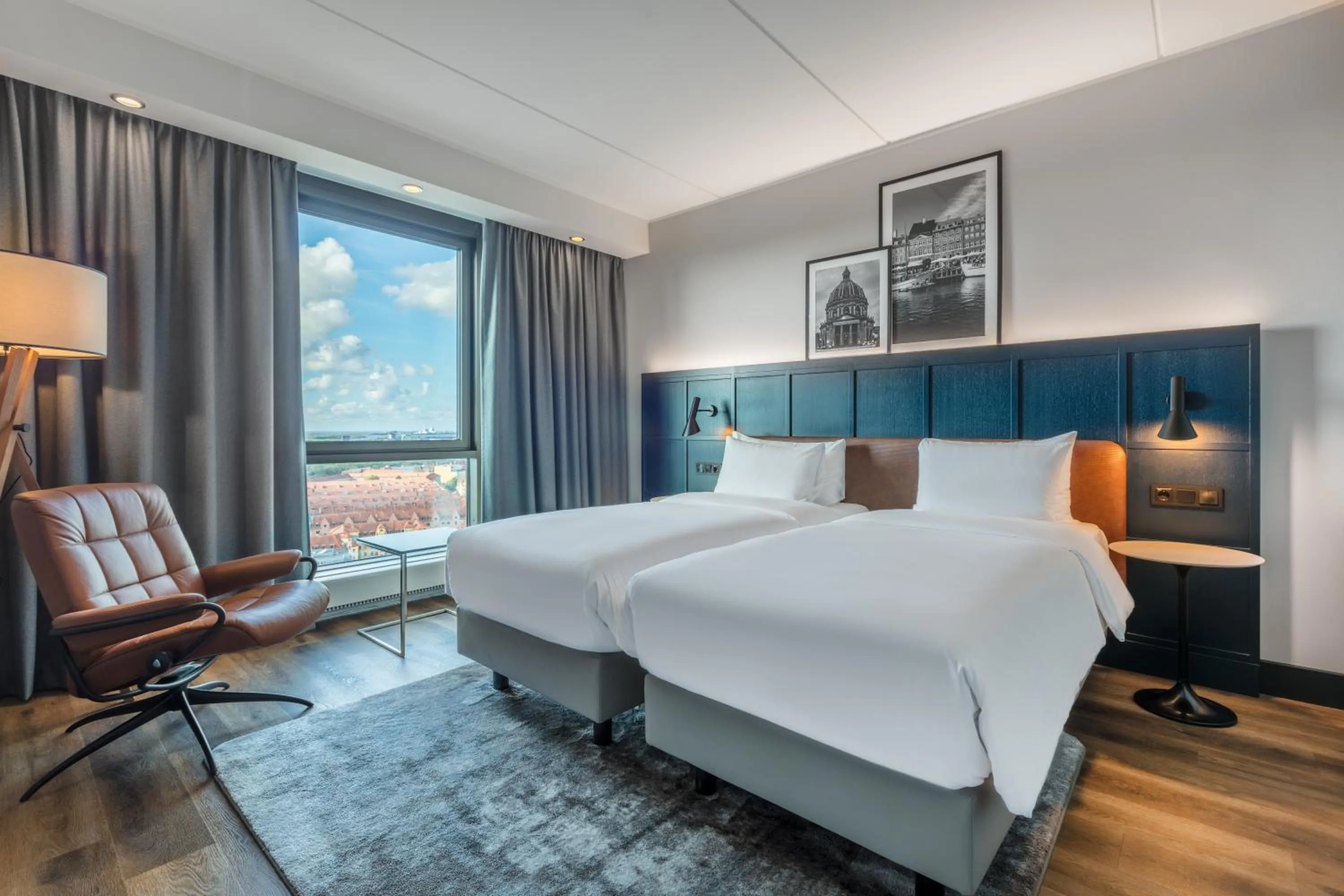 Single Room in Radisson Blu Scandinavia Hotel, Copenhagen