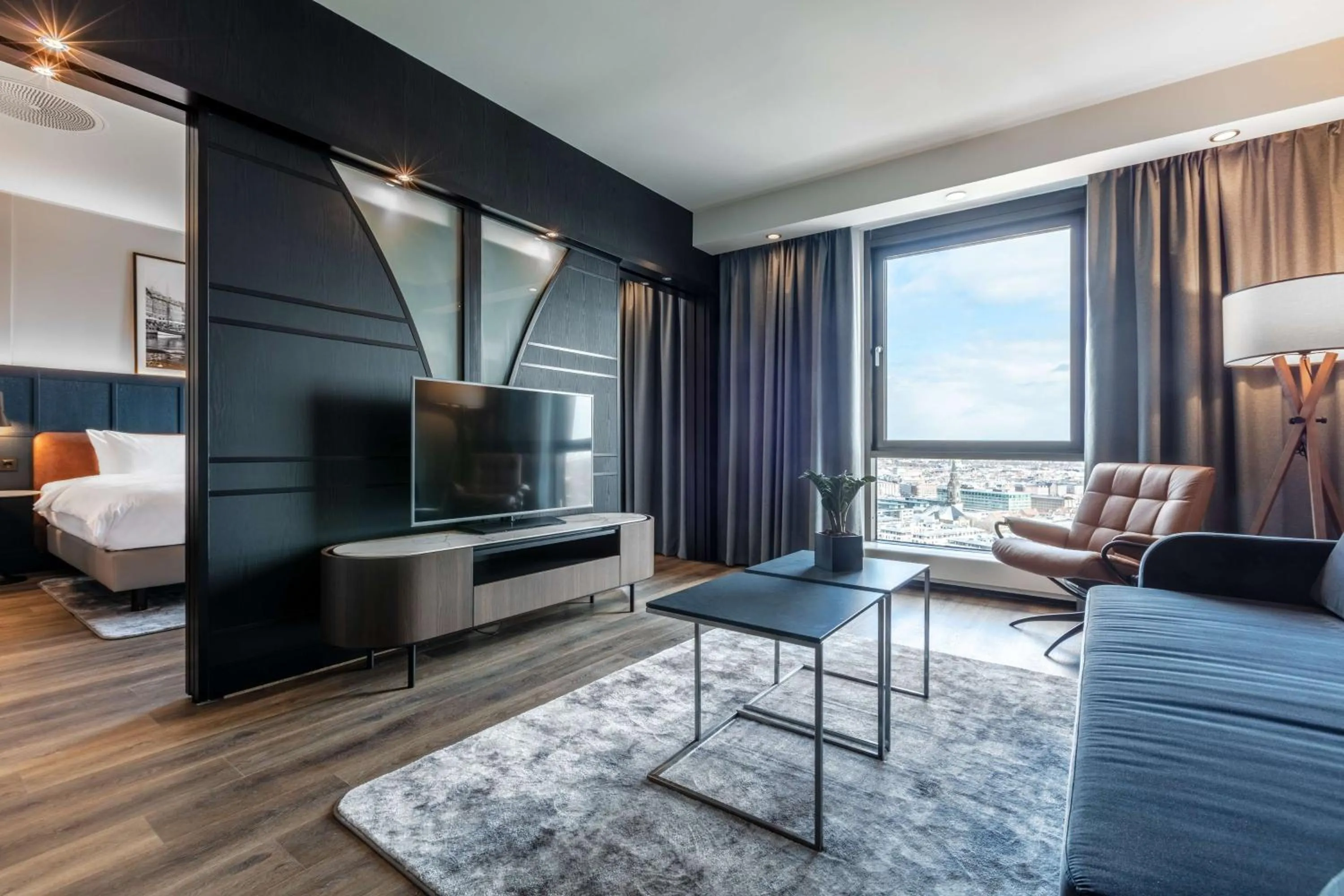 Suite with Skyline and Lake View in Radisson Blu Scandinavia Hotel, Copenhagen