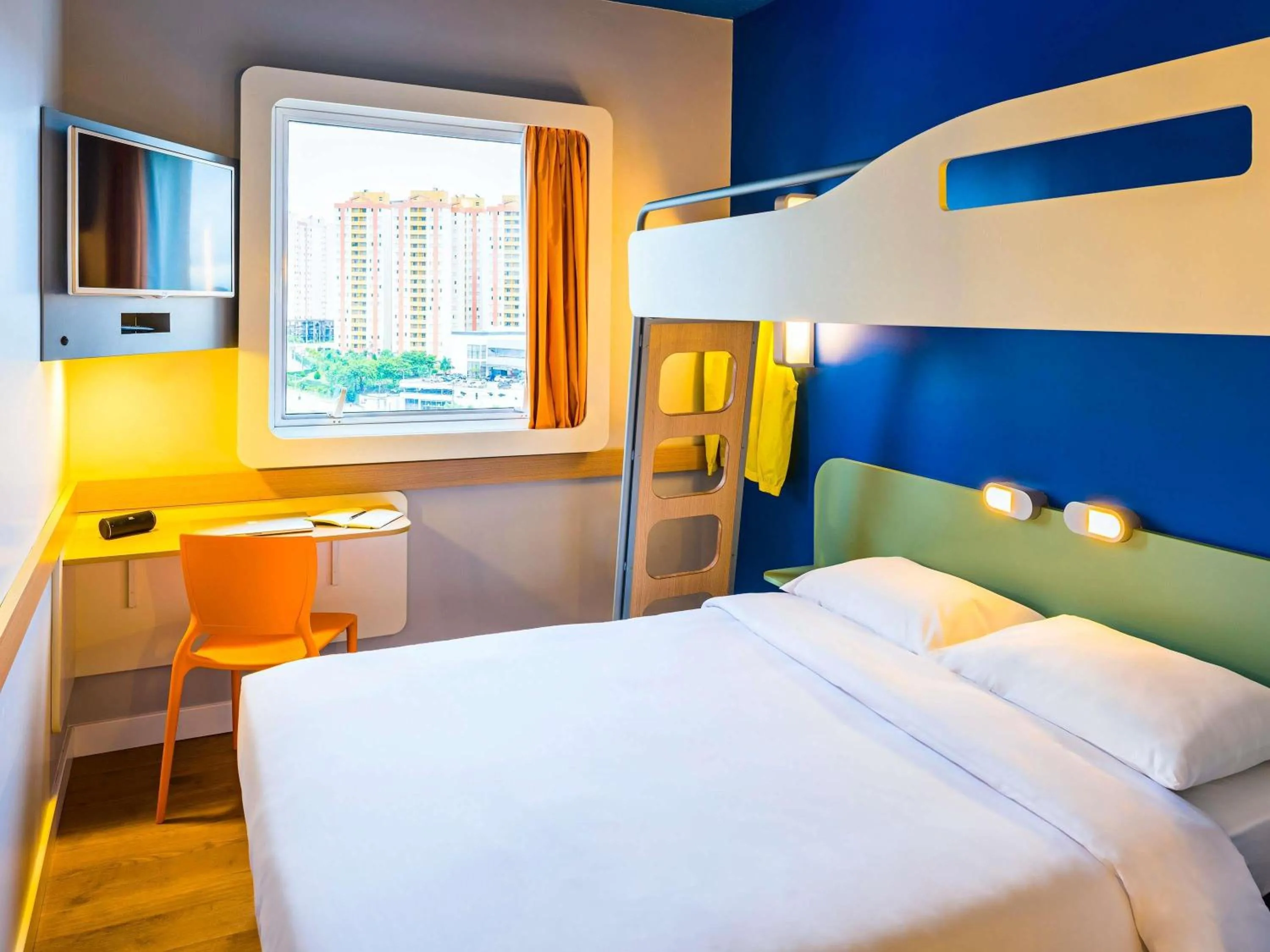 Standard Double Room with Bunk Bed in ibis budget Jundiai Shopping