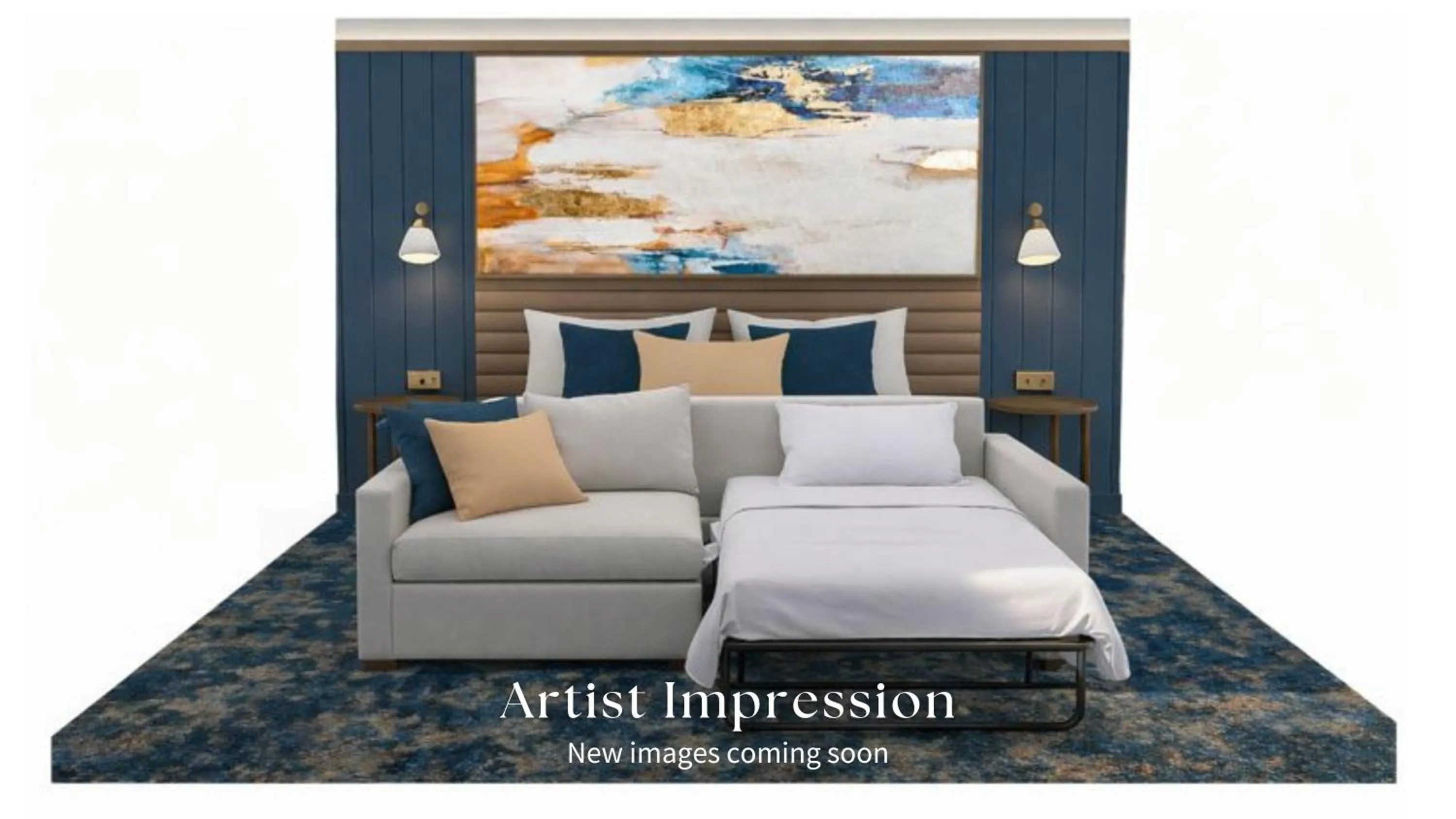 Family Room with Sea View in The Trouville Bournemouth