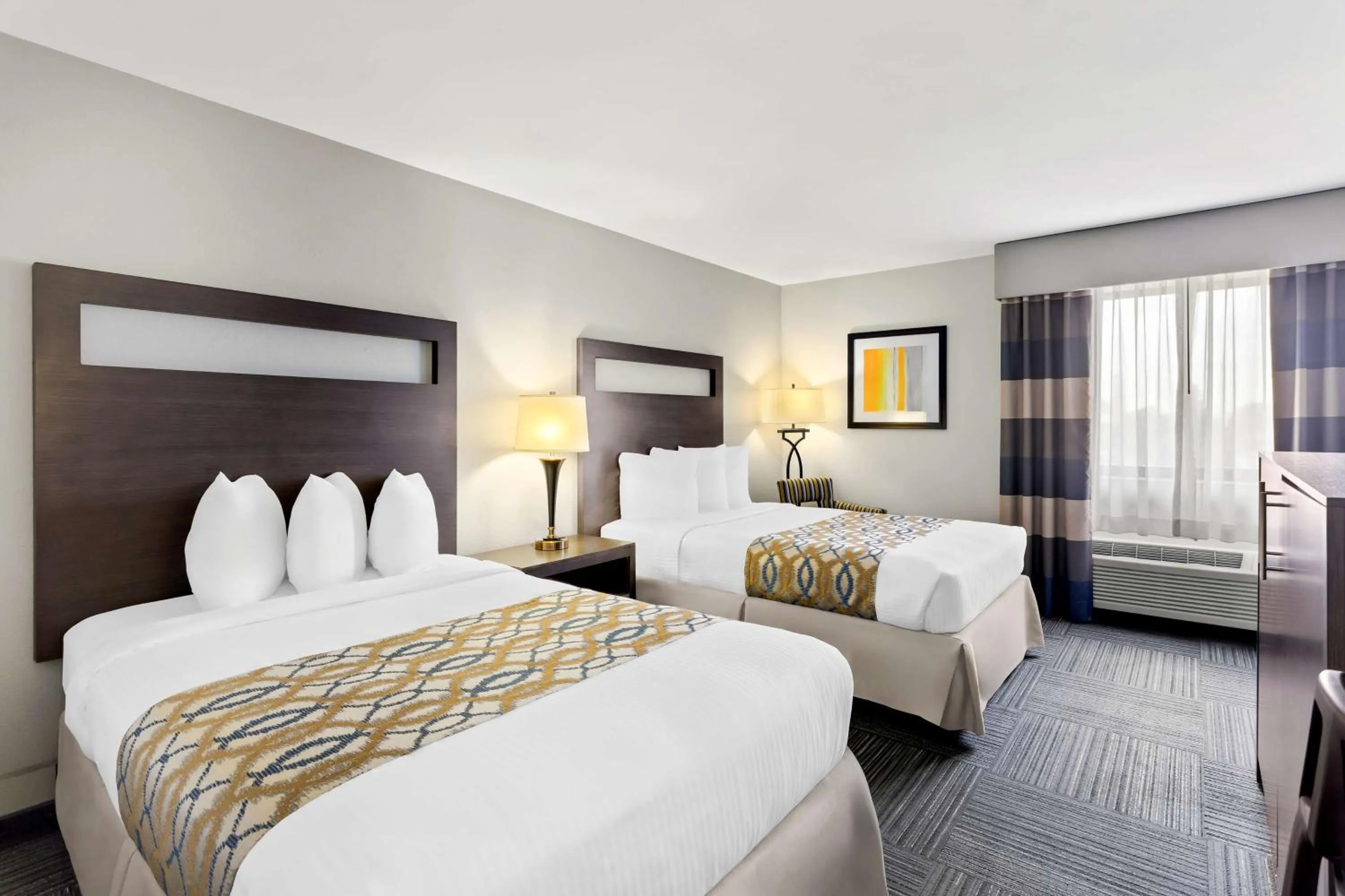 Double Room with Two Double Beds - Accessible in Best Western Naperville Inn