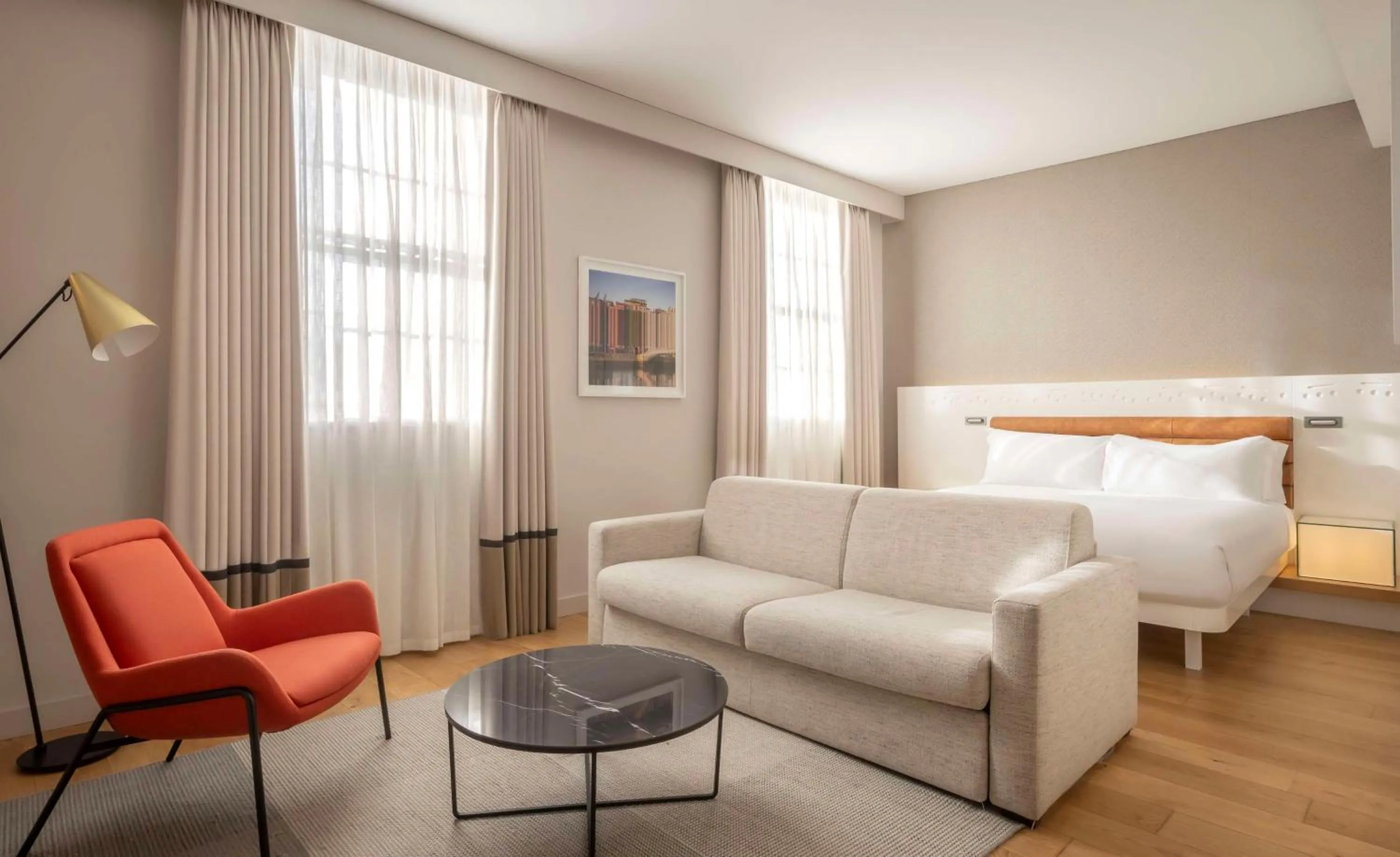 Junior Suite with River View in The Morrison Dublin, Curio Collection by Hilton