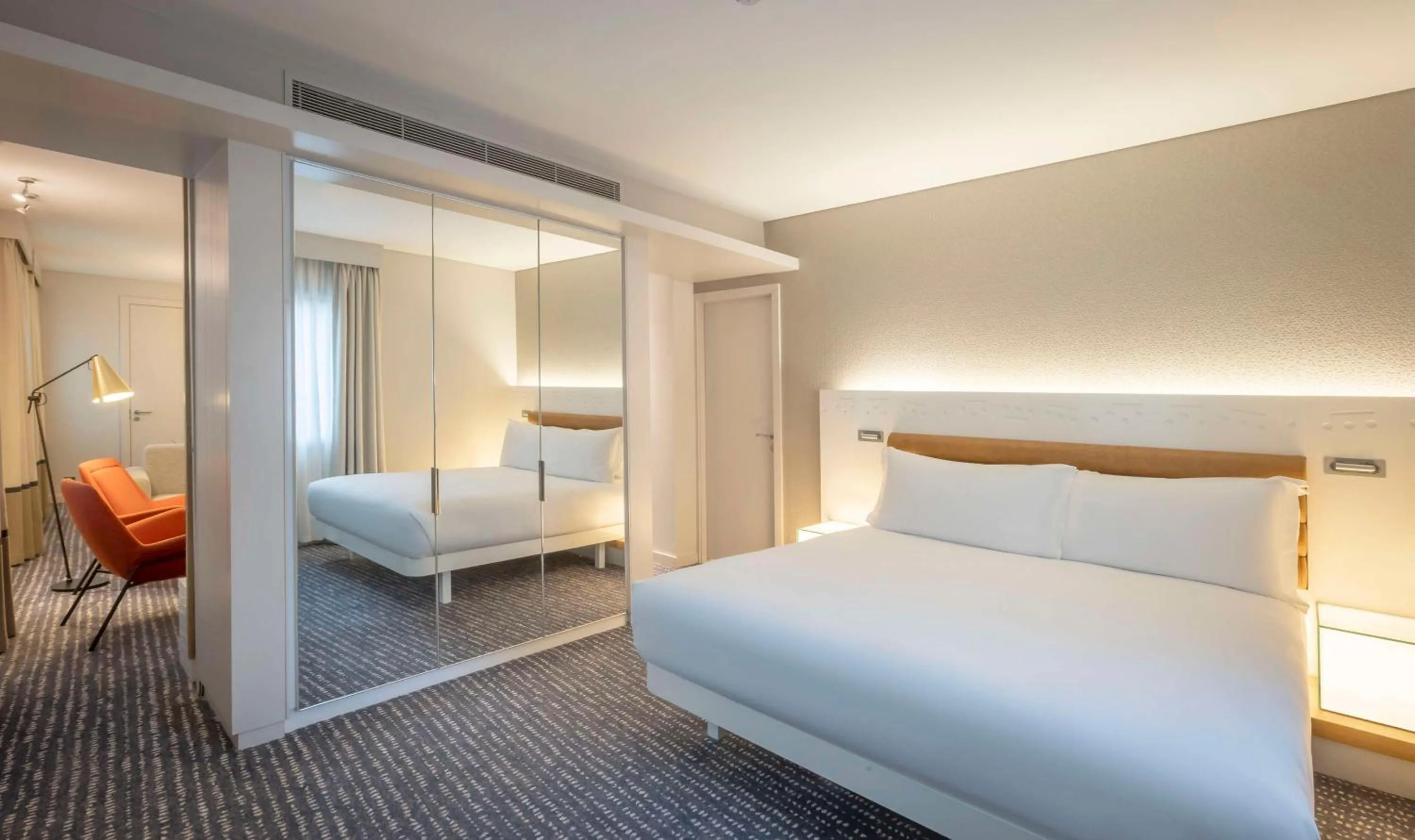 One-Bedroom King Suite with River View in The Morrison Dublin, Curio Collection by Hilton