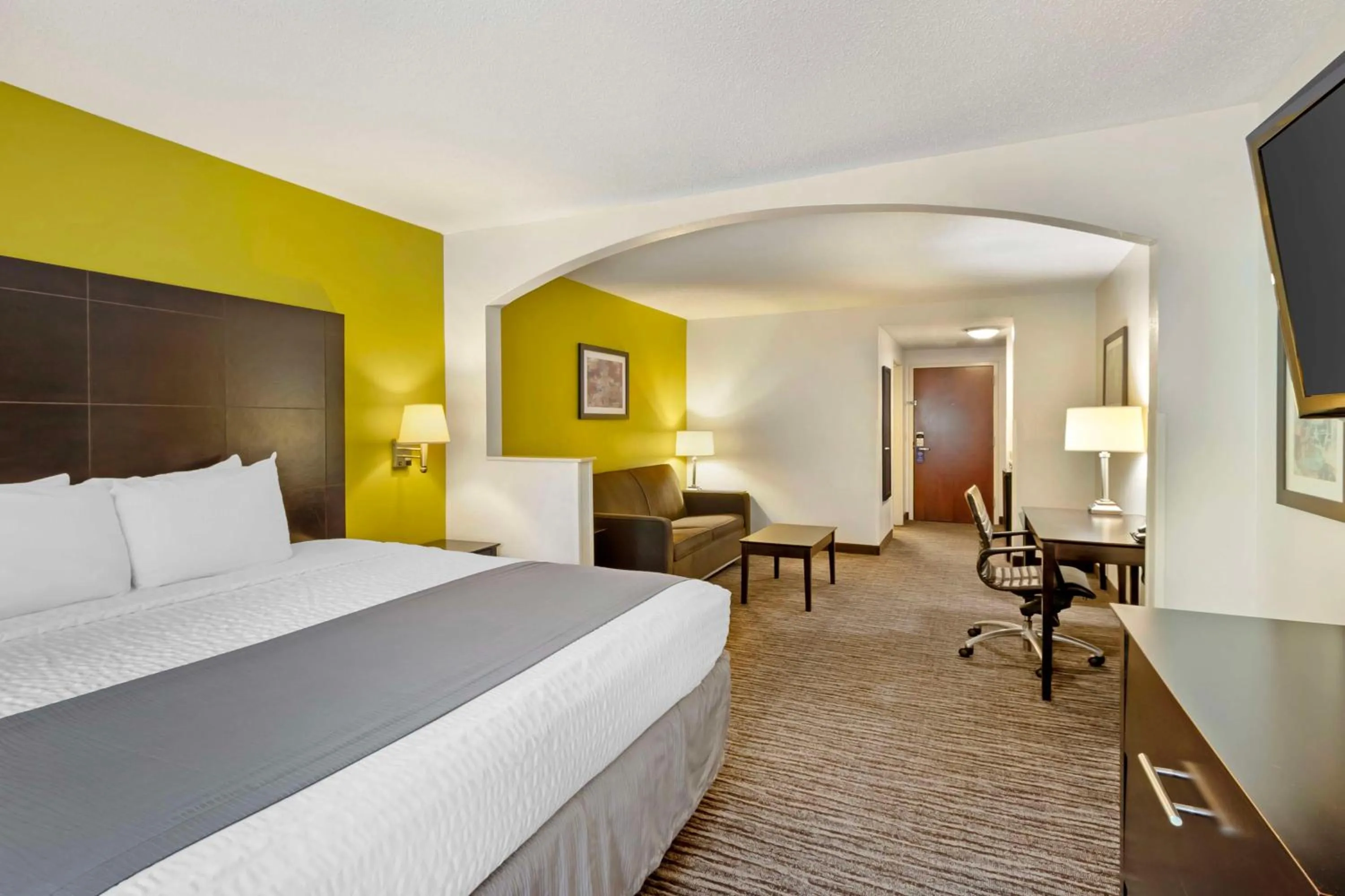 King Suite with Sofa Bed - Non-Smoking in Best Western Magnolia Inn and Suites