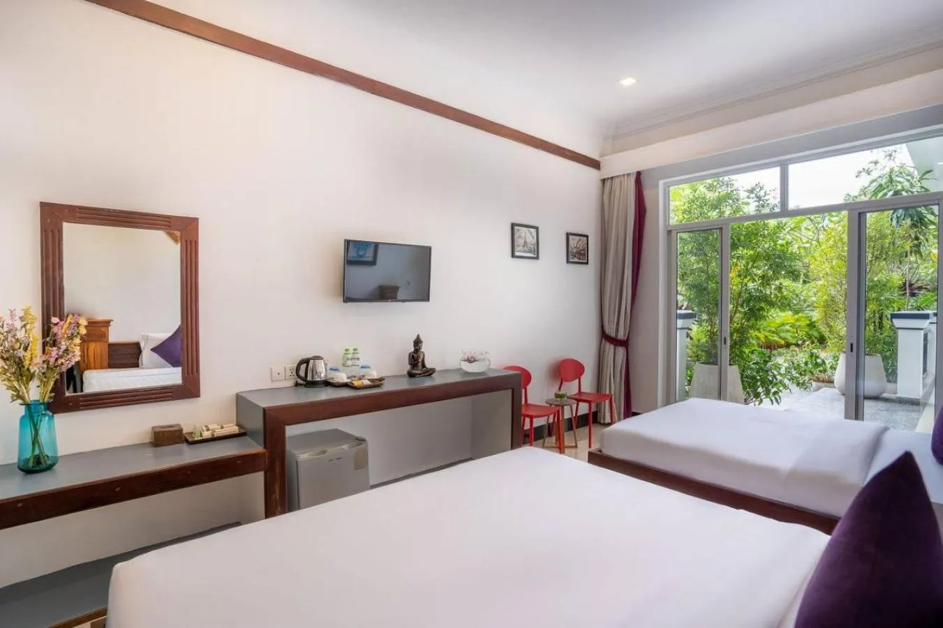 Family Twin Room in Kampot View Boutique
