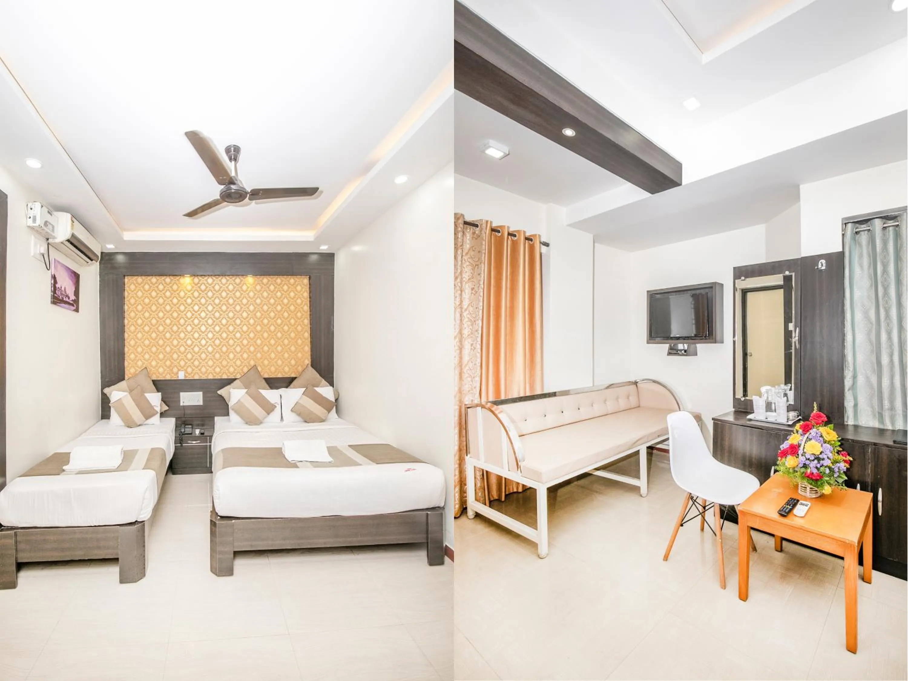 Quadruple Room with Private Bathroom in Aishwarya Le Royal